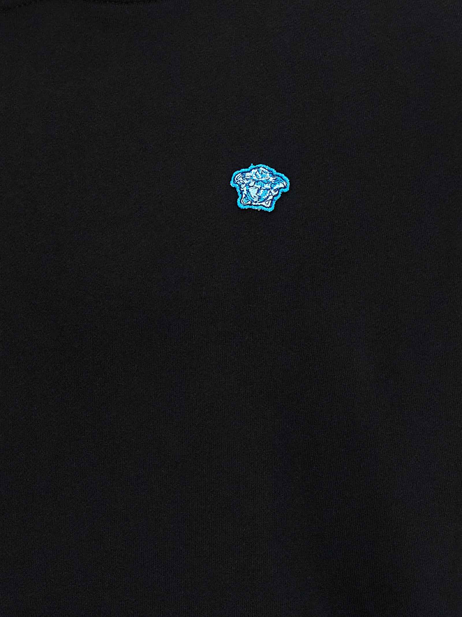 Versace Black Cotton Sweatshirt