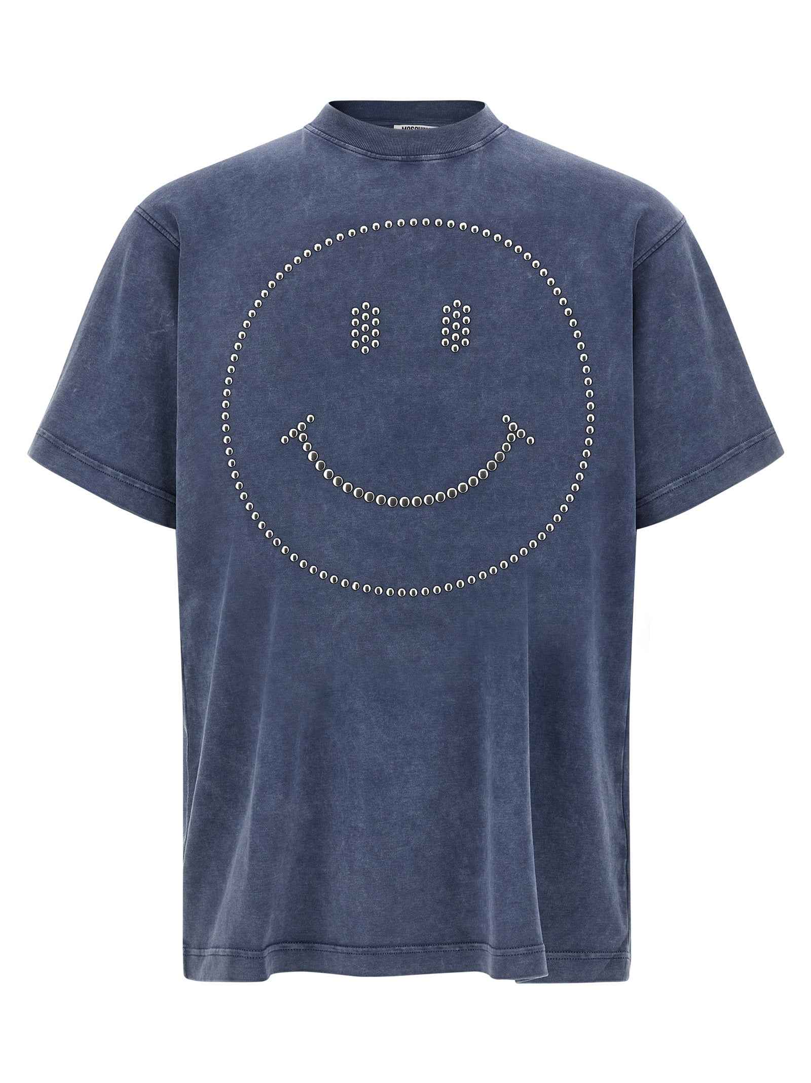 Moschino Blue Cotton T-Shirt