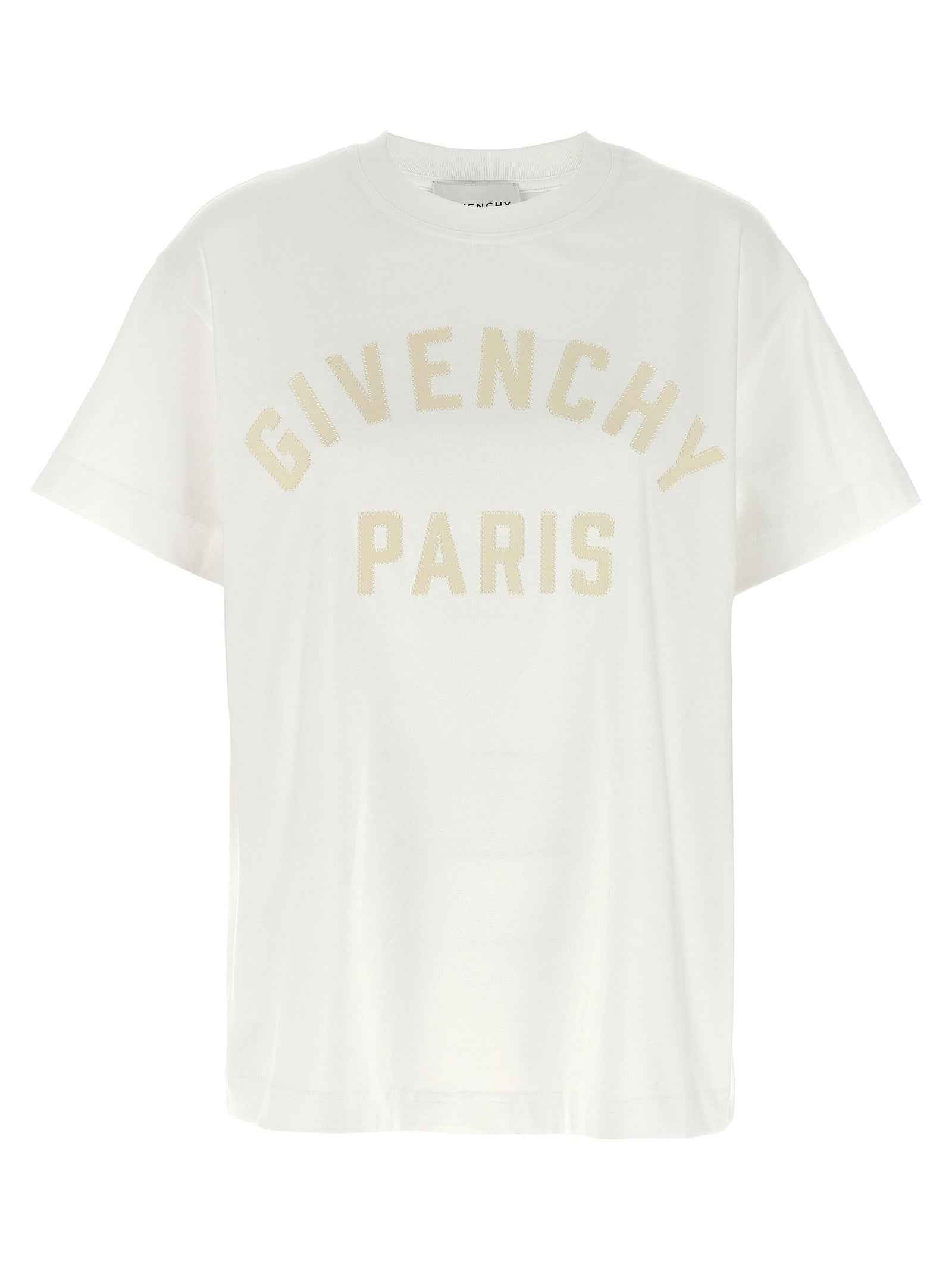 Givenchy White Cotton T-Shirt