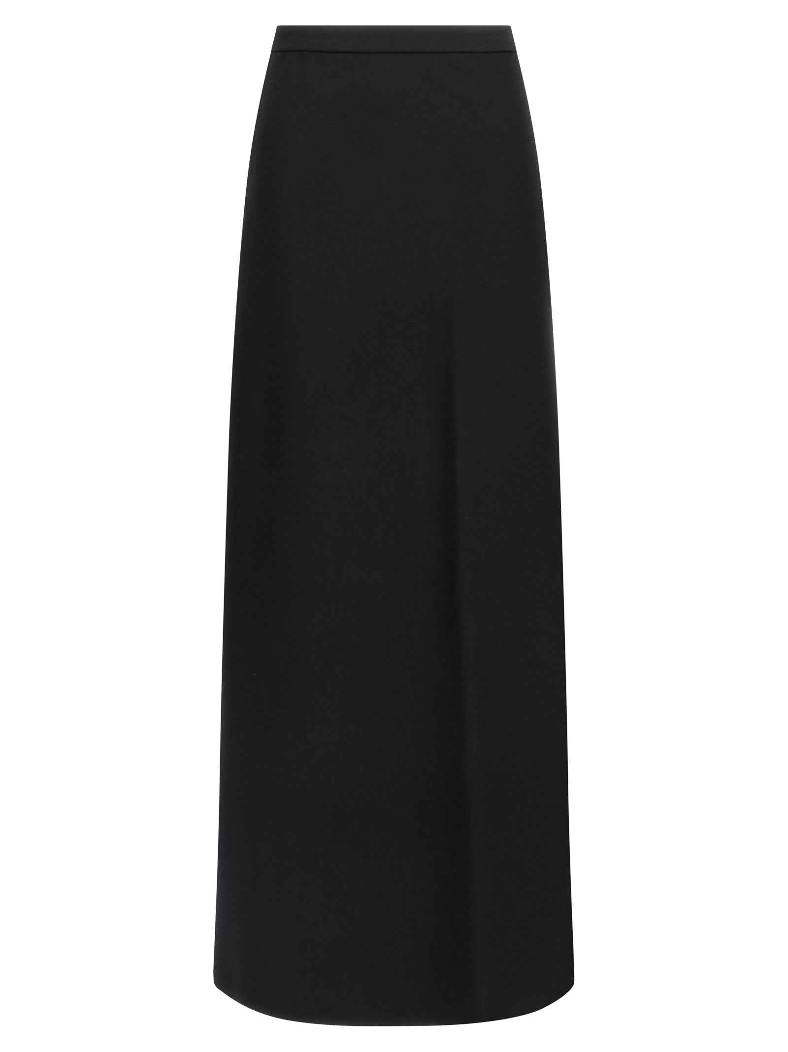 Max Mara Black Viscose Mini Skirt