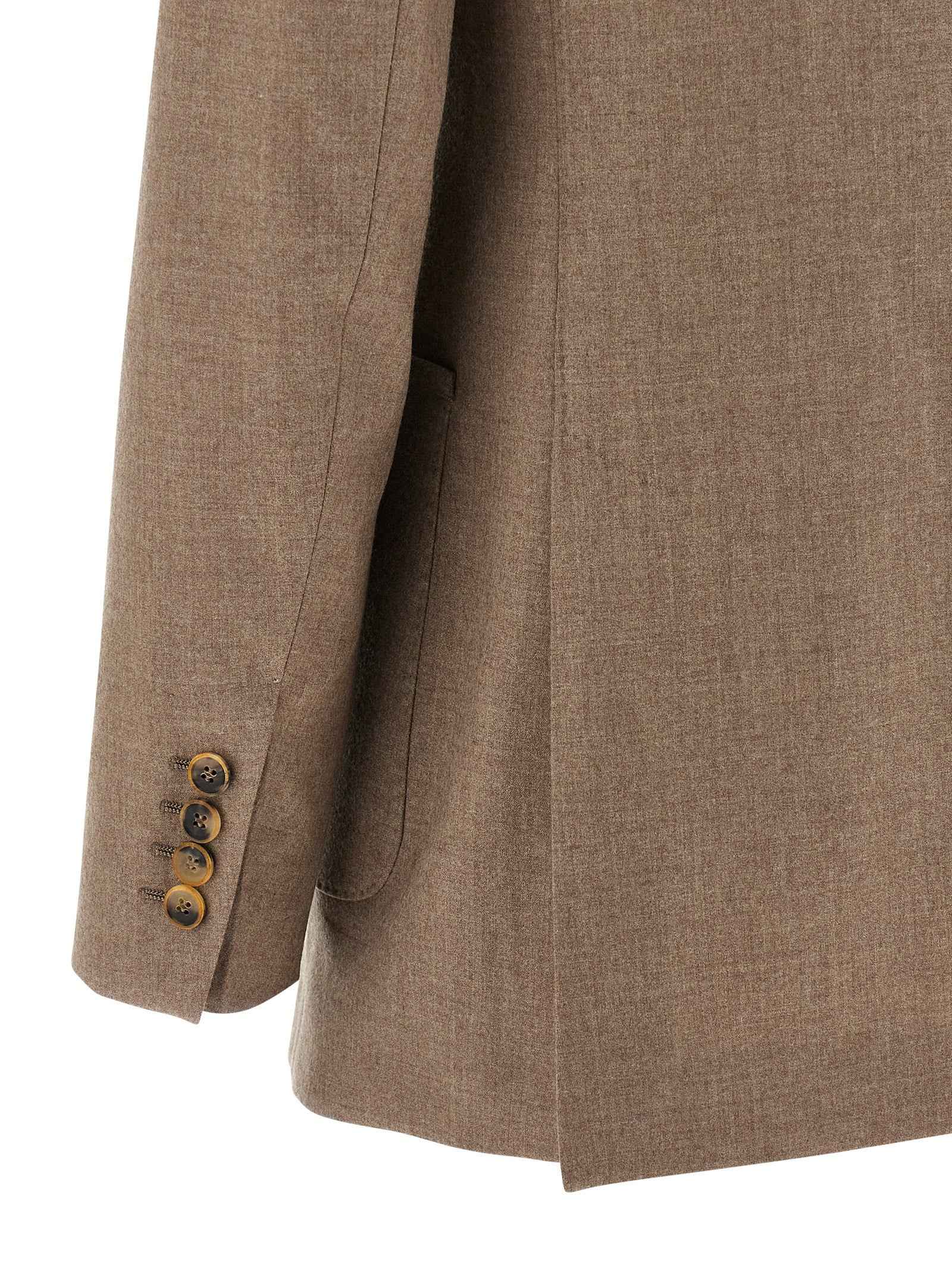 Max Mara Beige Cashmere Blazer