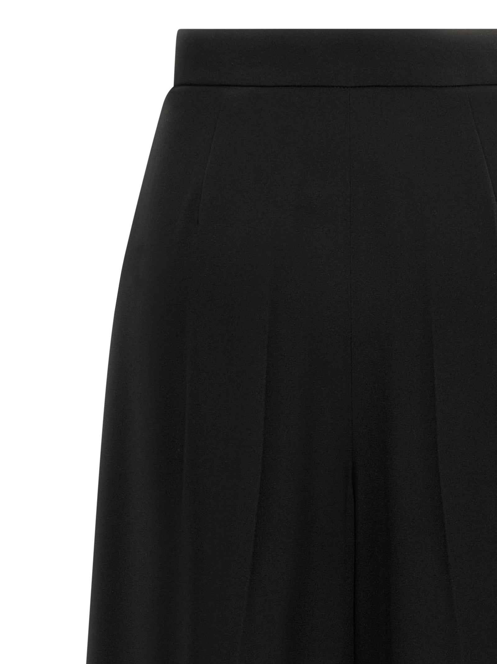 Max Mara Black Triacetate Pants