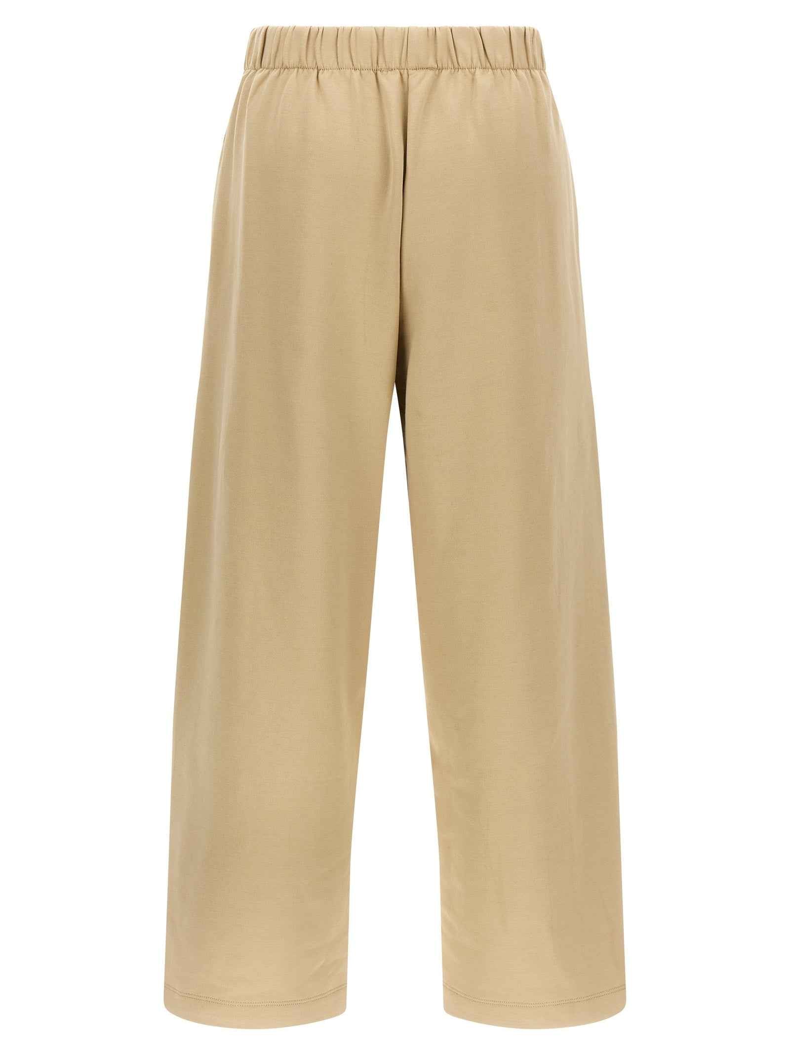 Max Mara Brown Silk Casual Pants