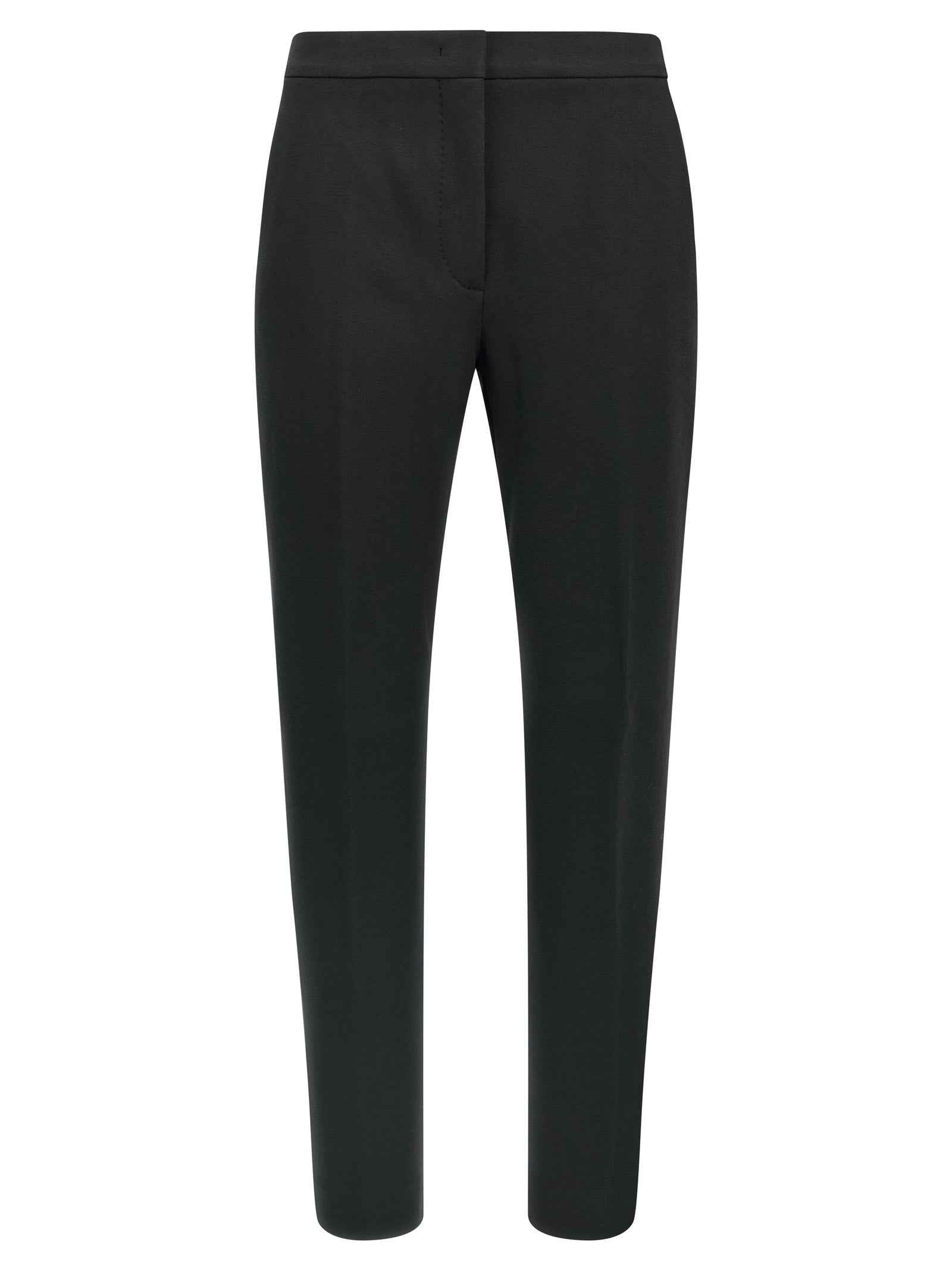 Max Mara Black Viscose Casual Pants