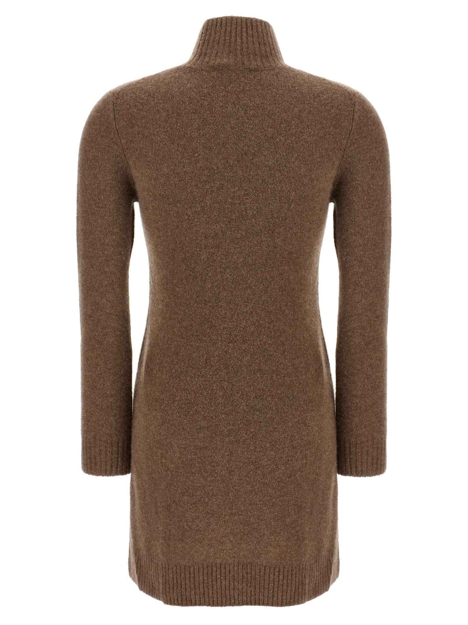 Max Mara Gray Cashmere Short Dress