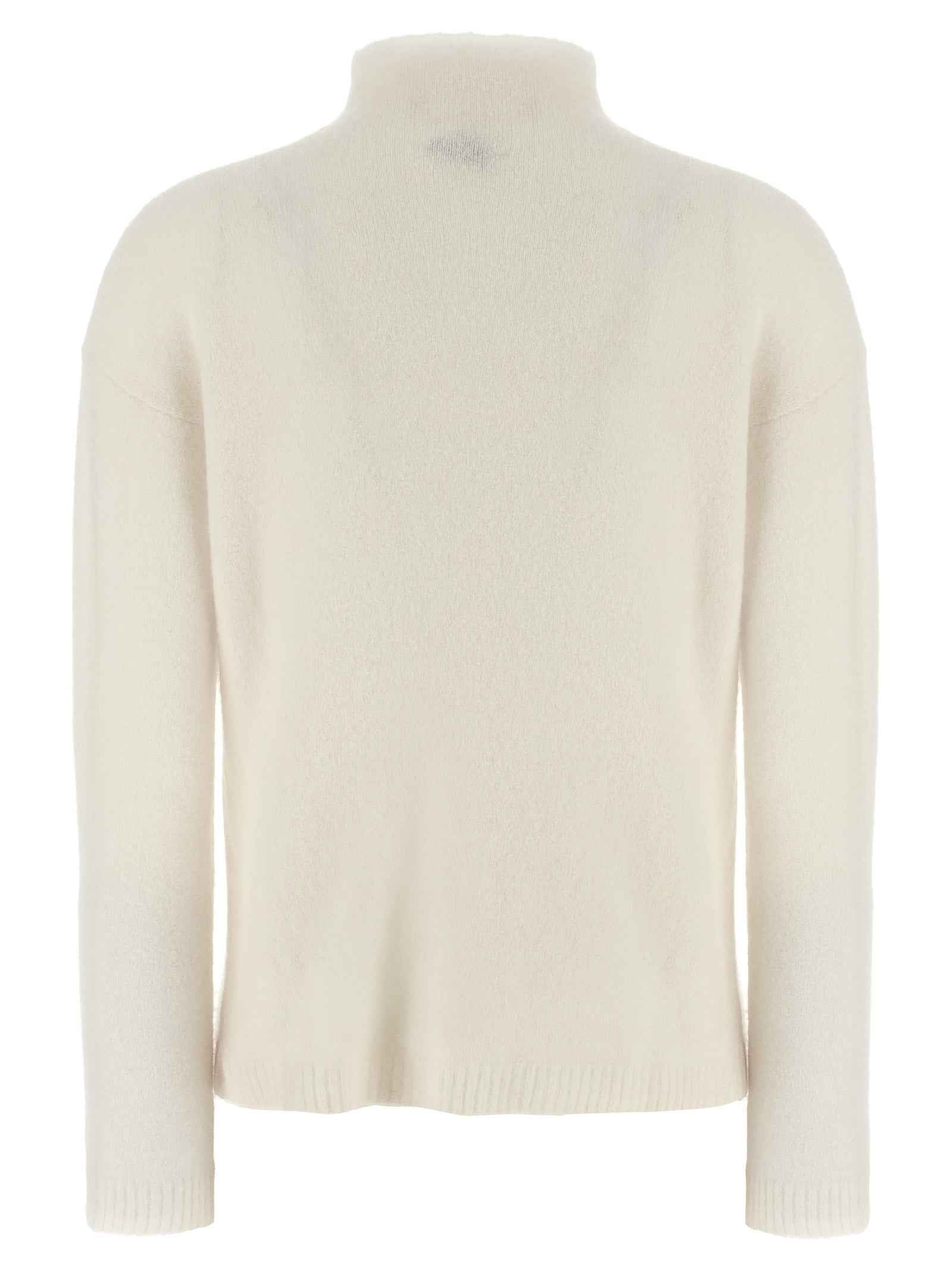Max Mara White Cashmere Cardigan