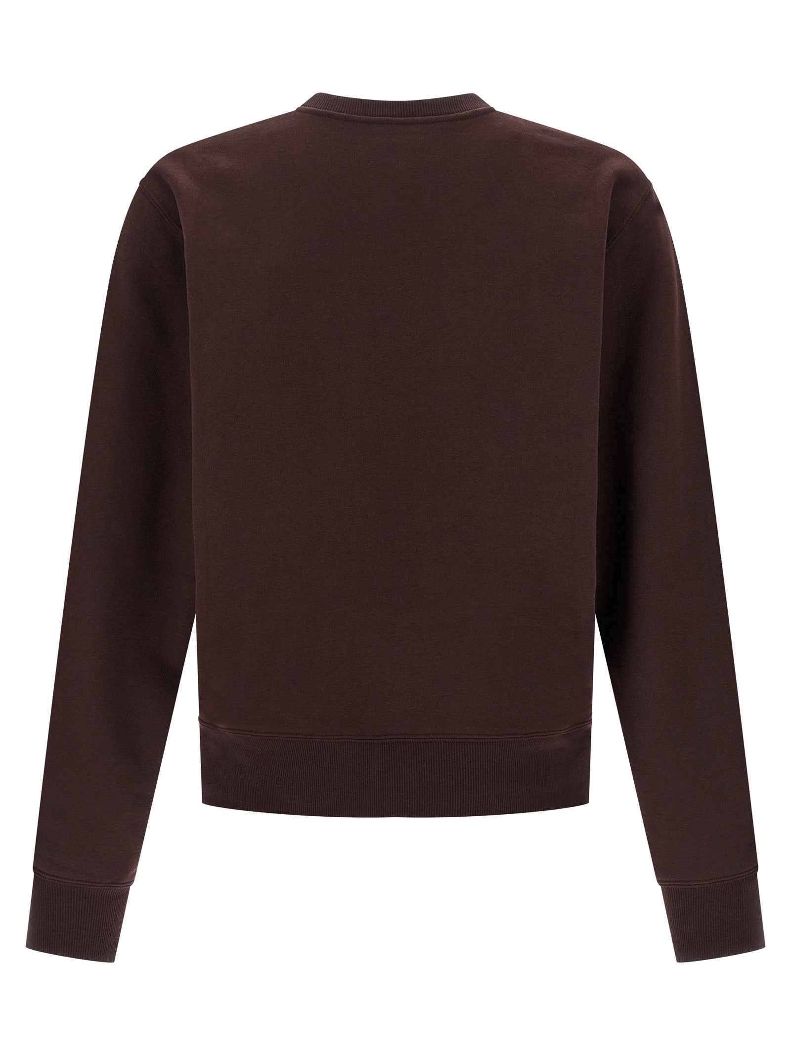 Saint Laurent Bordeaux Cotton Sweatshirt
