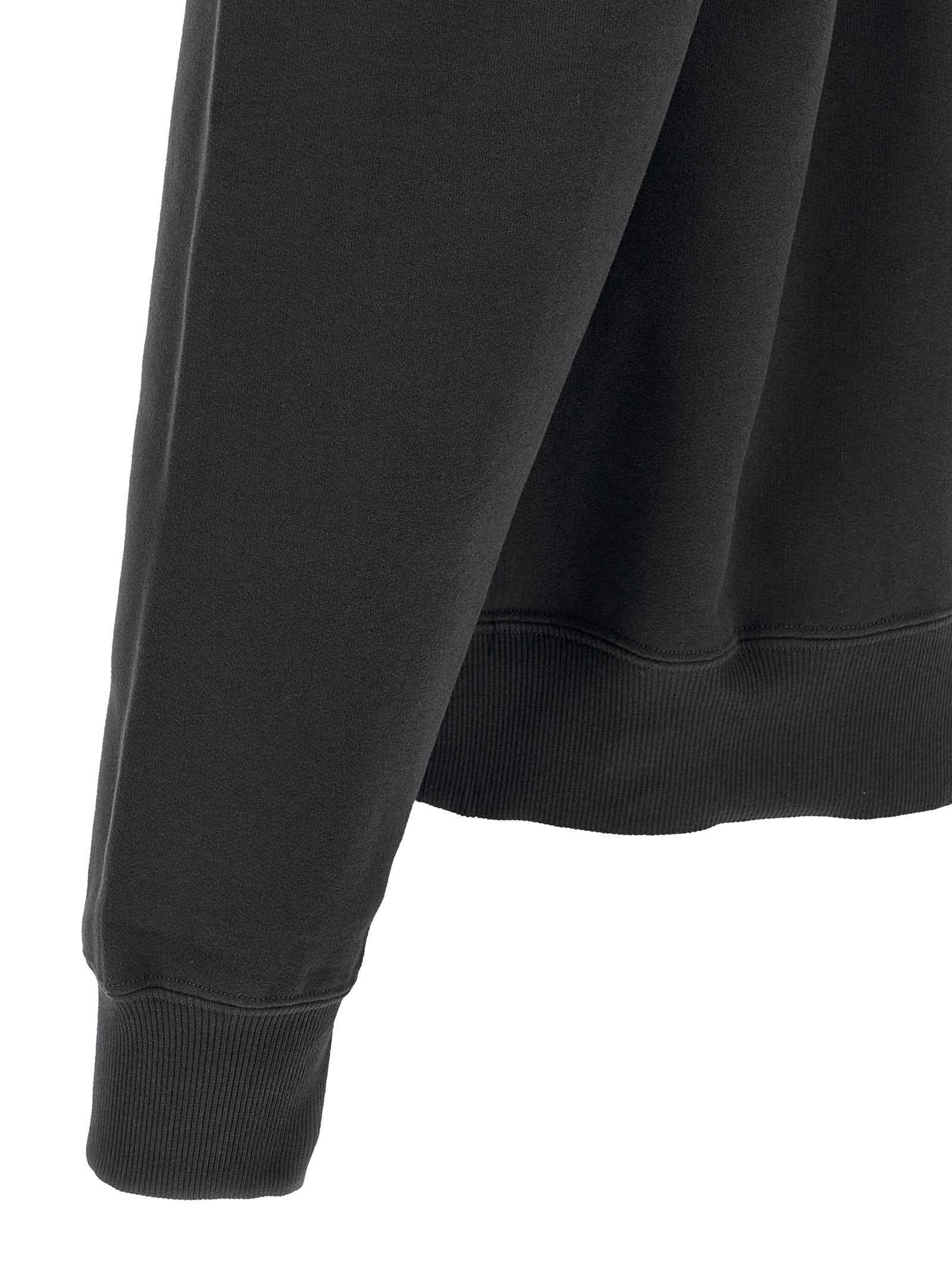 Saint Laurent Gray Cotton Sweatshirt
