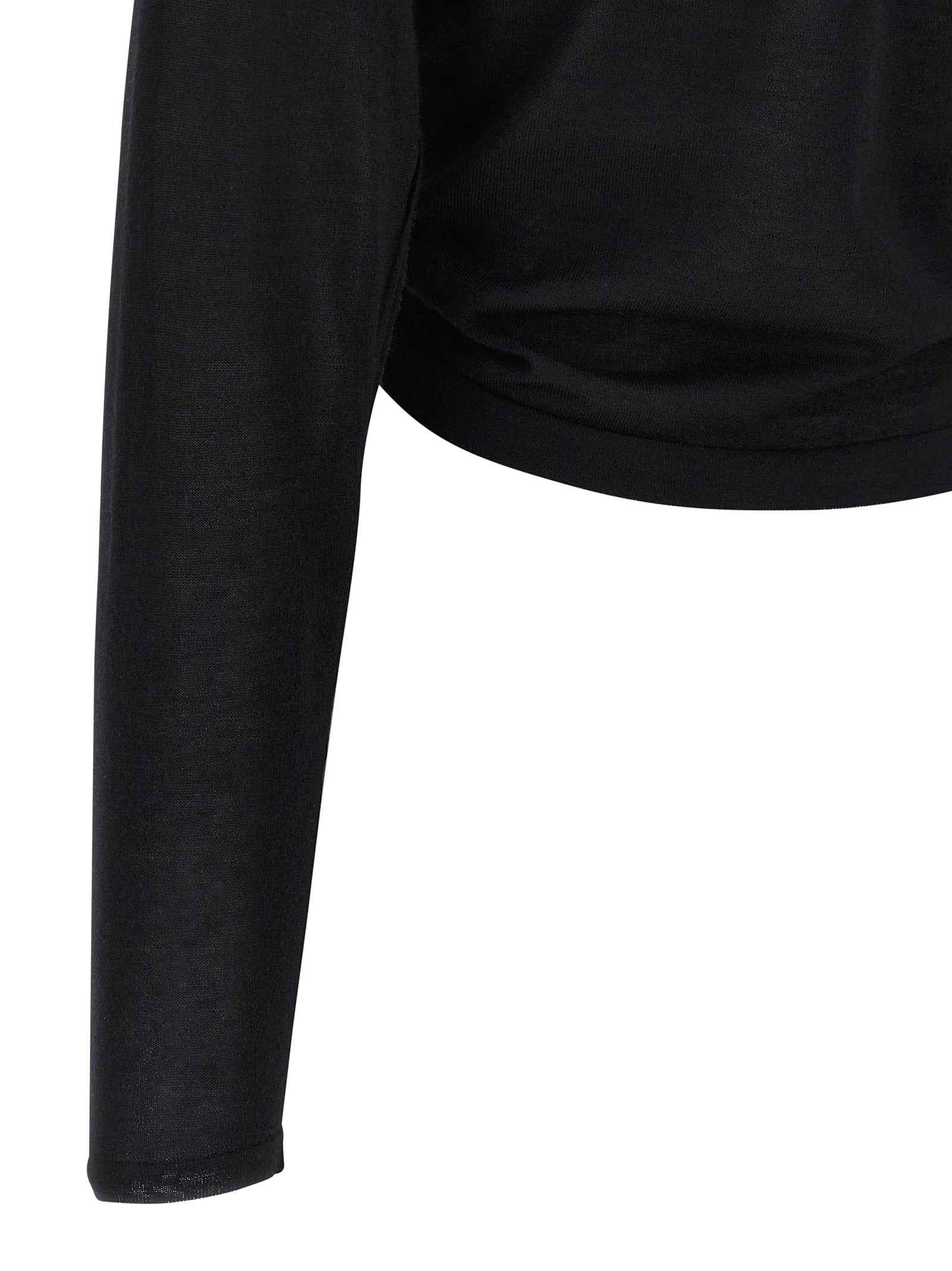Dolce & Gabbana Black Cashmere Cardigan