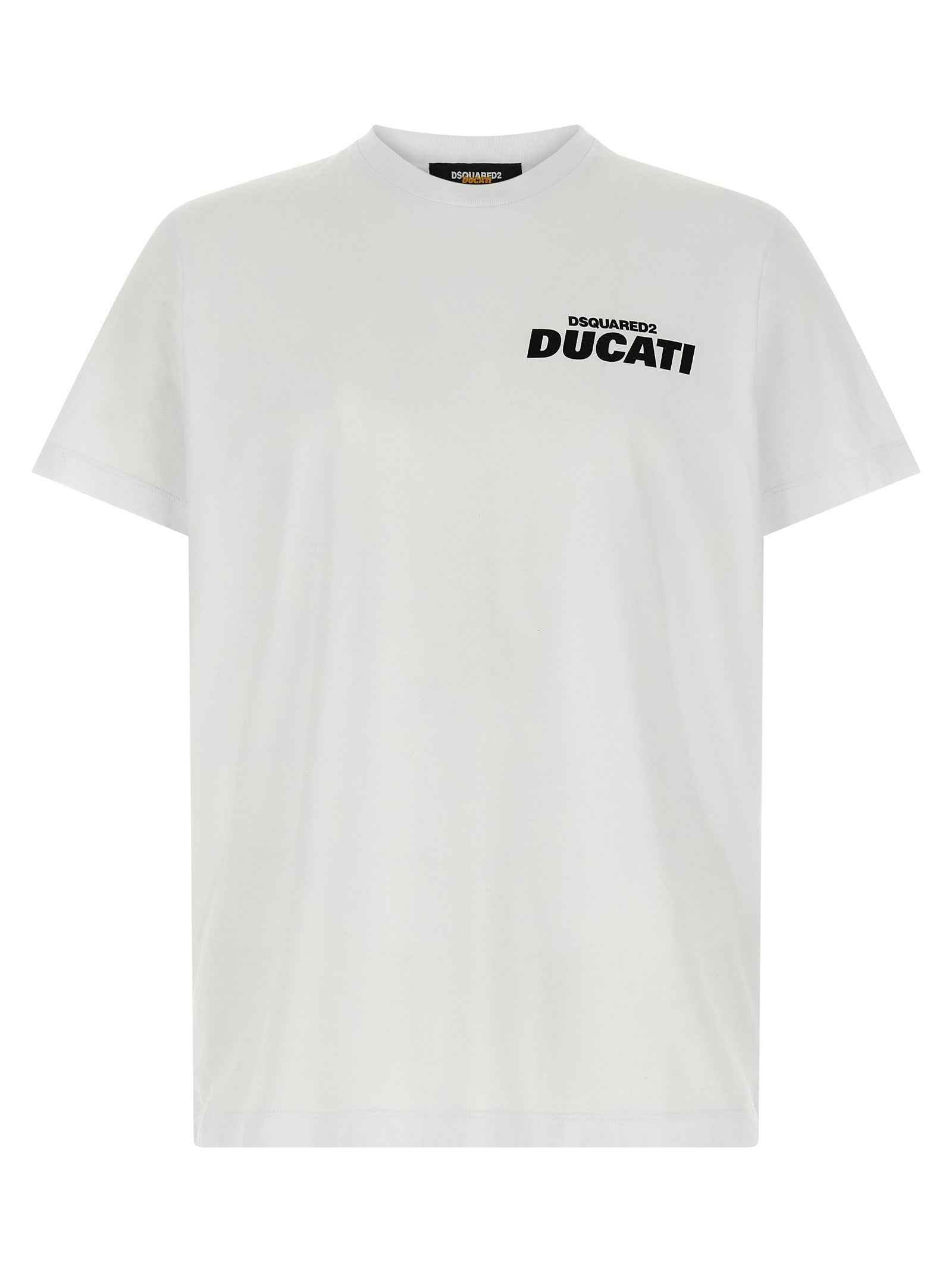 Dsquared² Bicolor Cotton T-Shirt