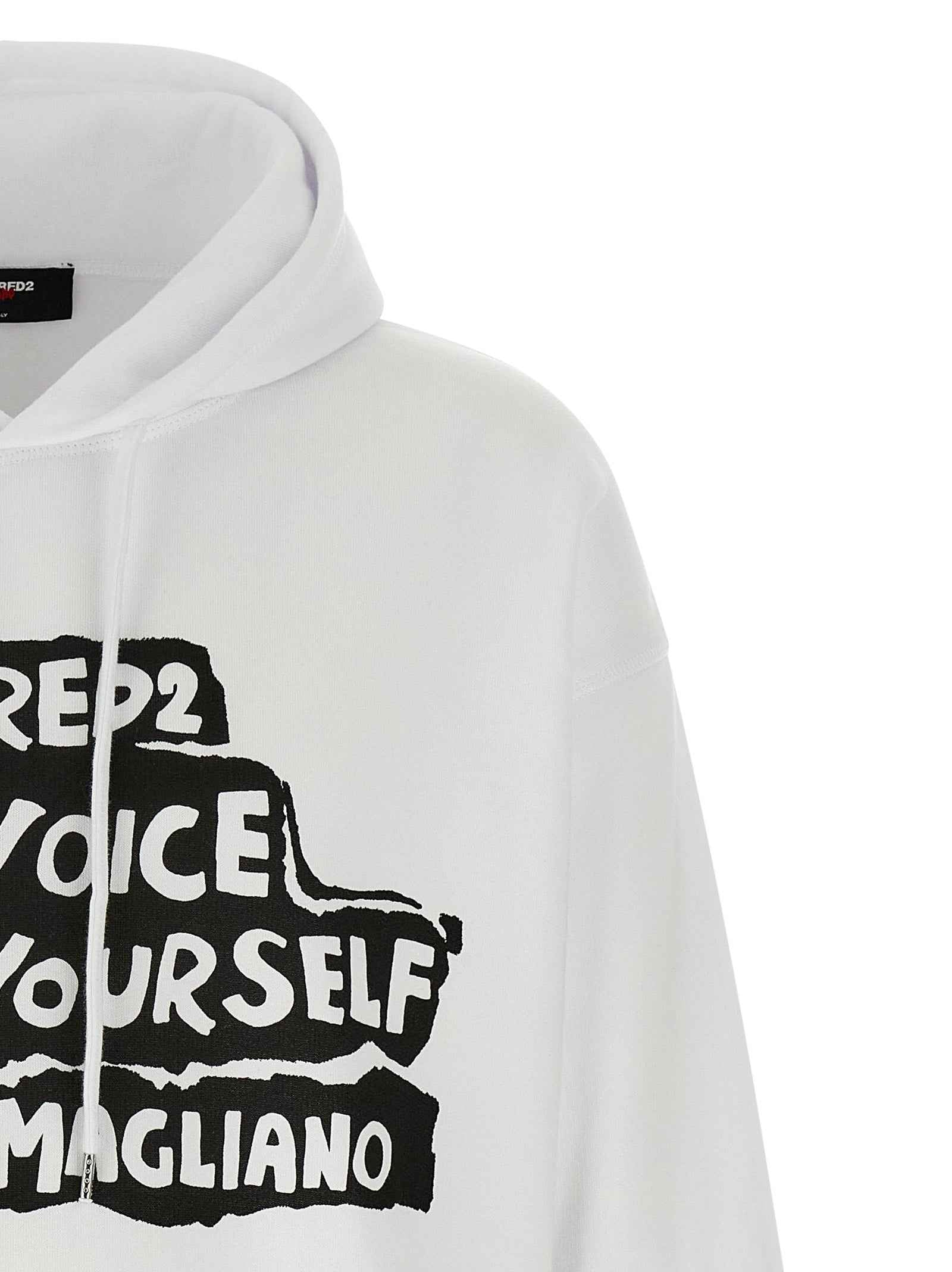 Dsquared² Bicolor Cotton Sweatshirt