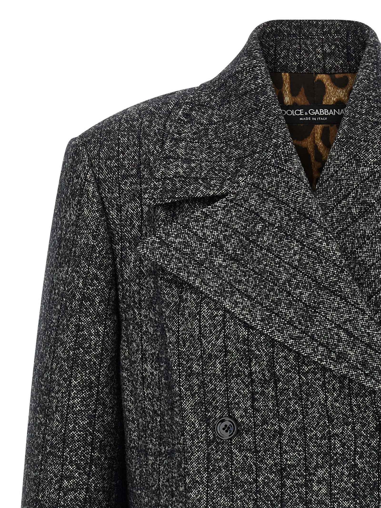 Dolce & Gabbana Bicolor Elastane Blazer