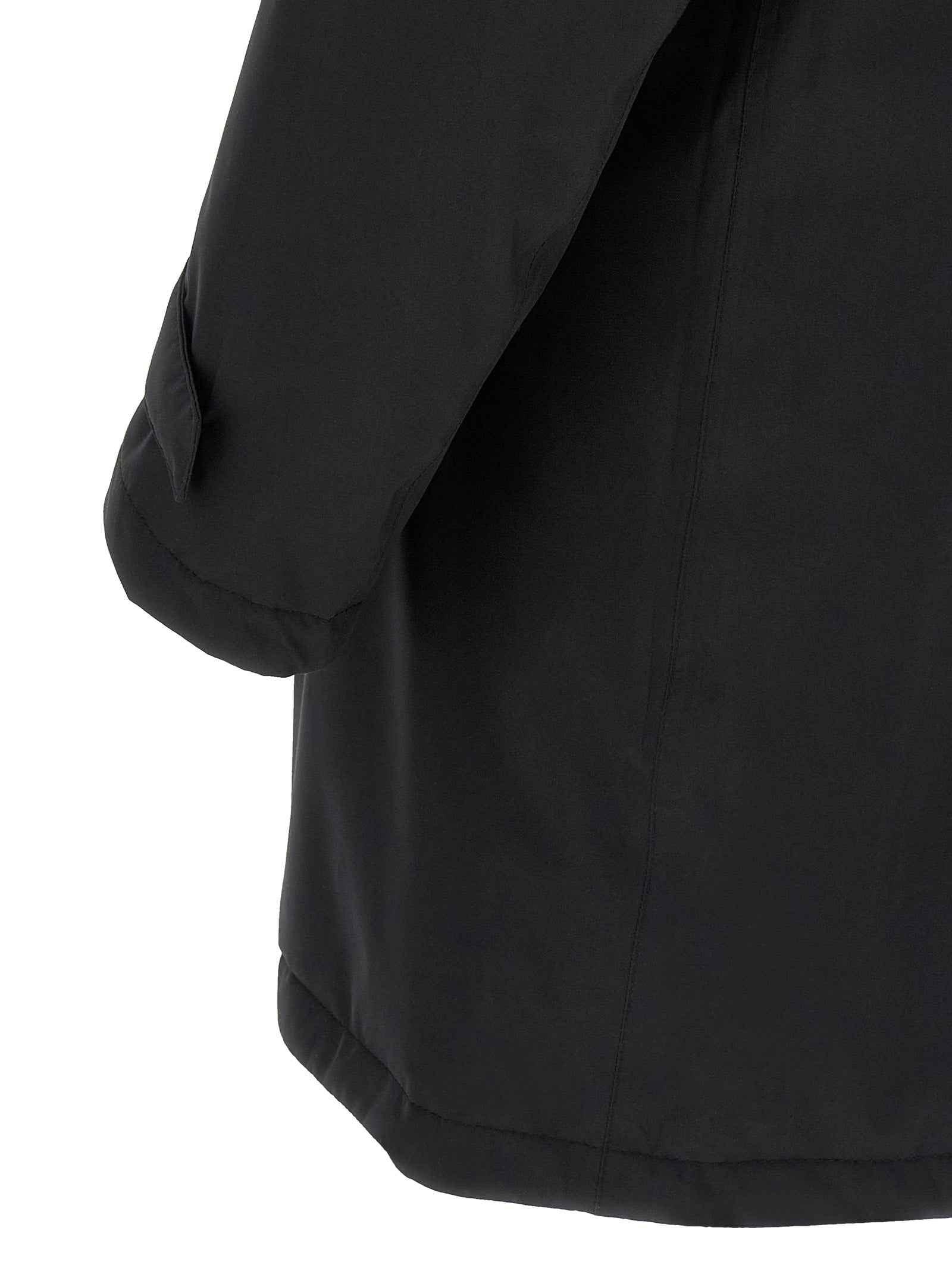 Herno Black Polyester Parka