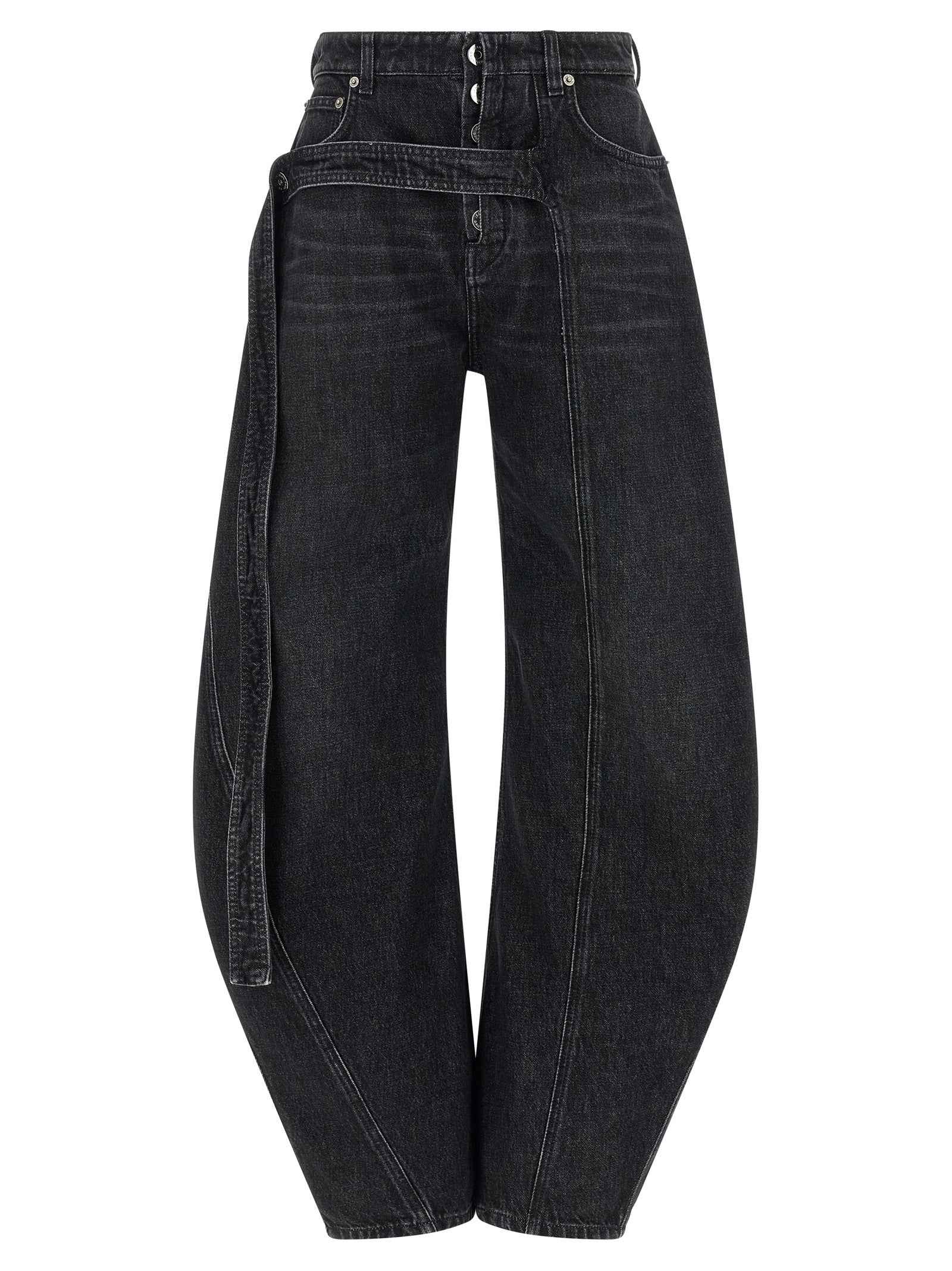 Jean Paul Gaultier Black Cotton Jeans Denim
