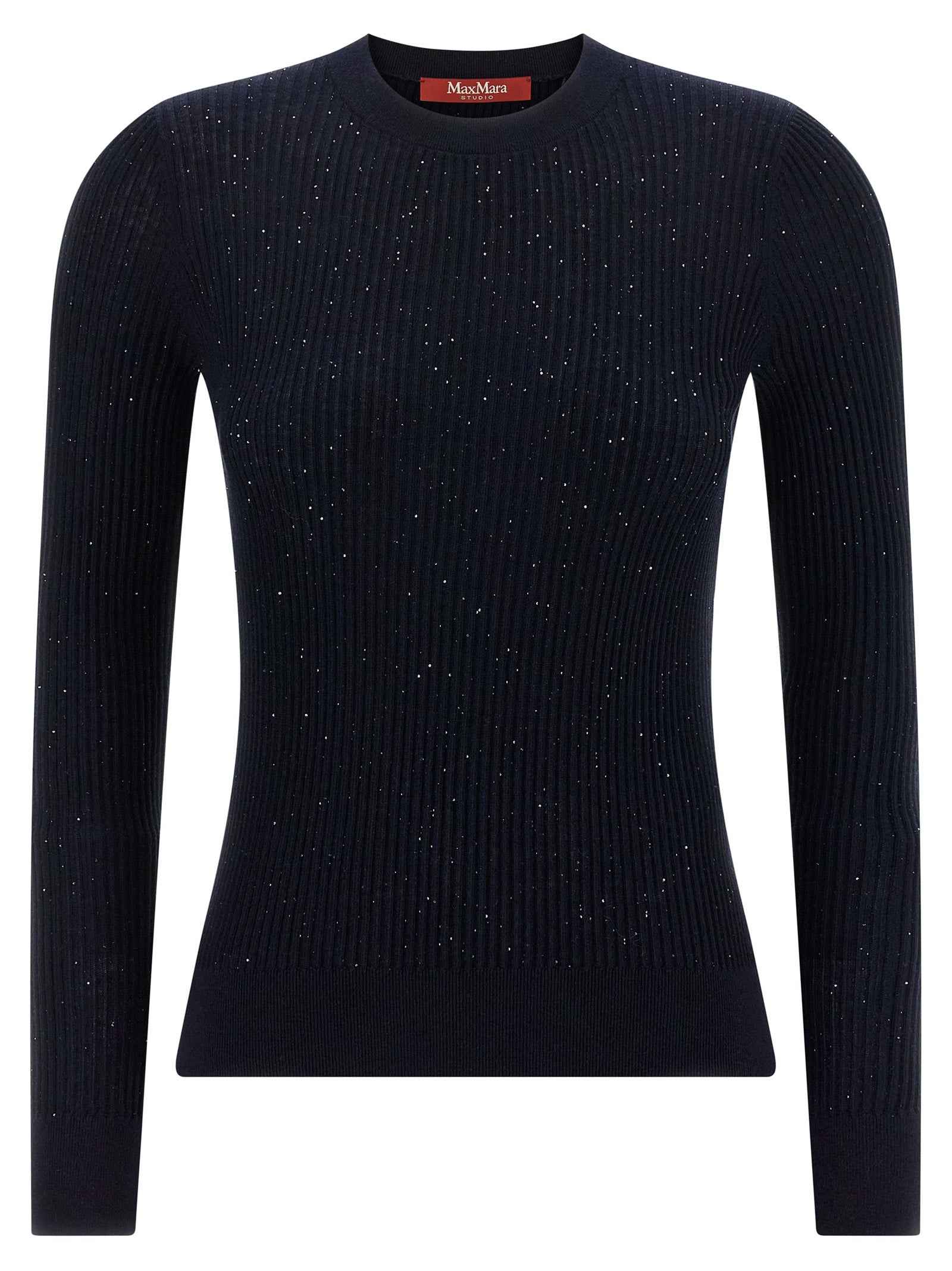Max Mara Blue Silk Cardigan