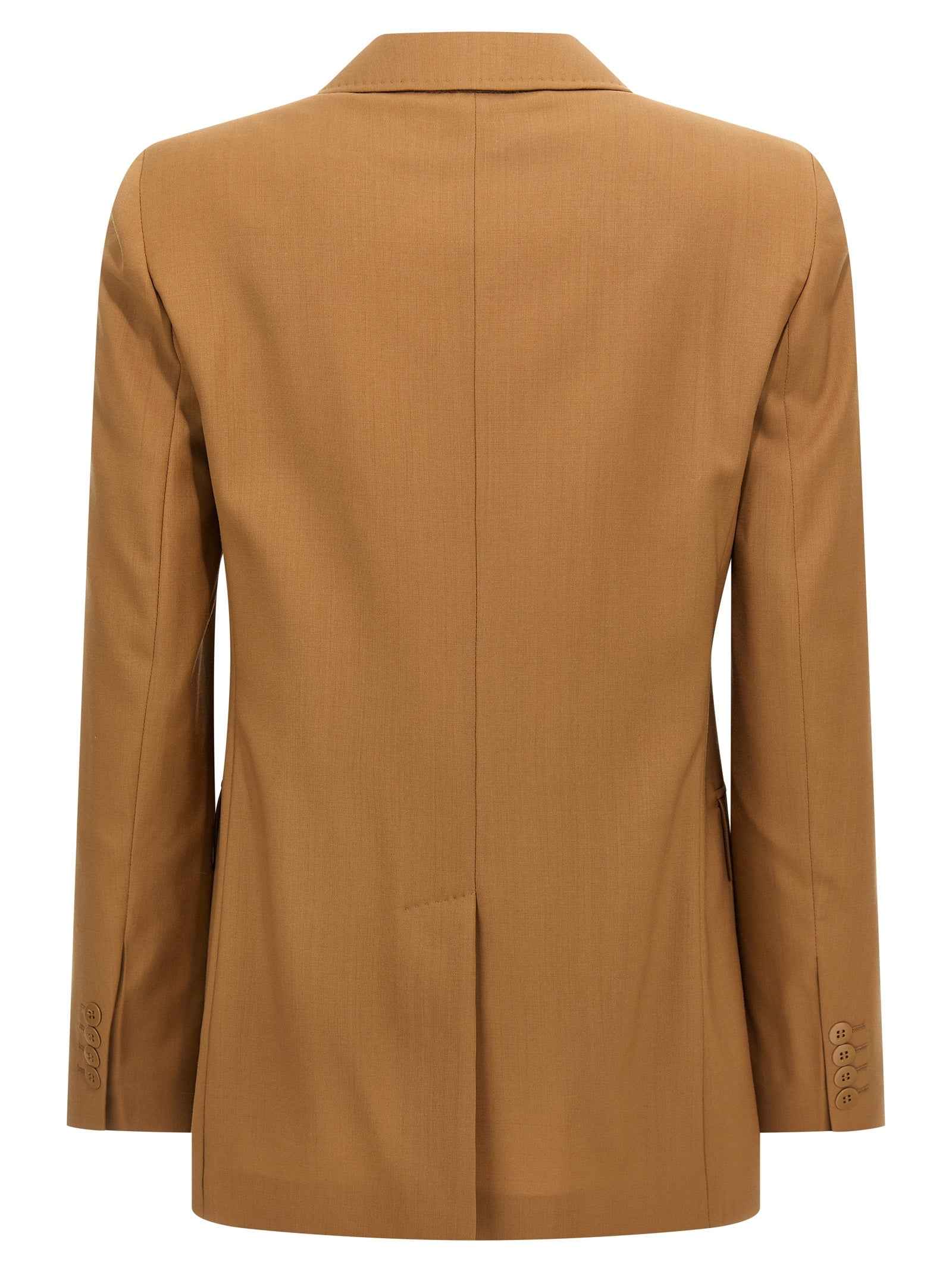 Max Mara Brown Virgin Wool Blazer