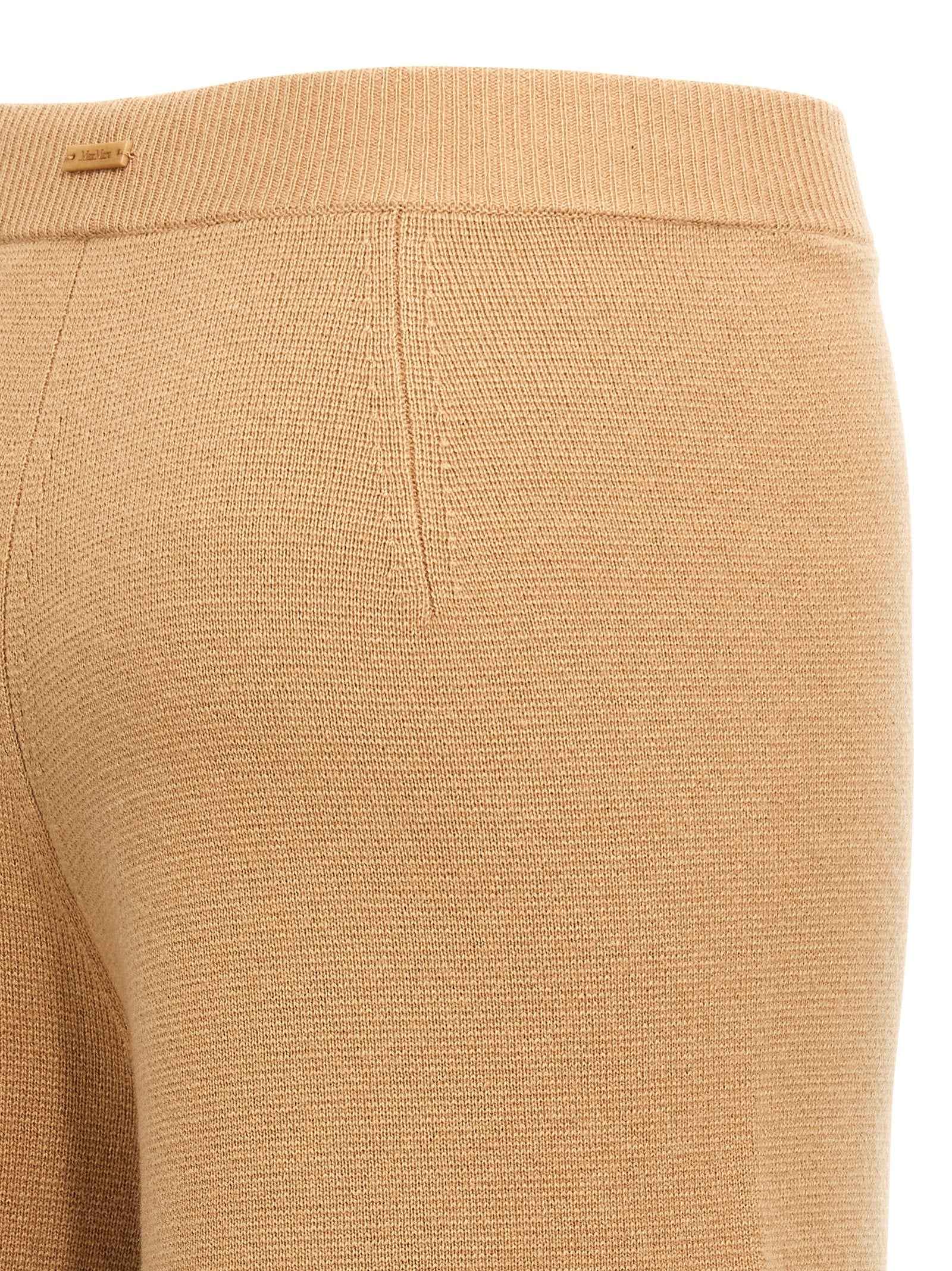Max Mara Brown Wool Casual Pants