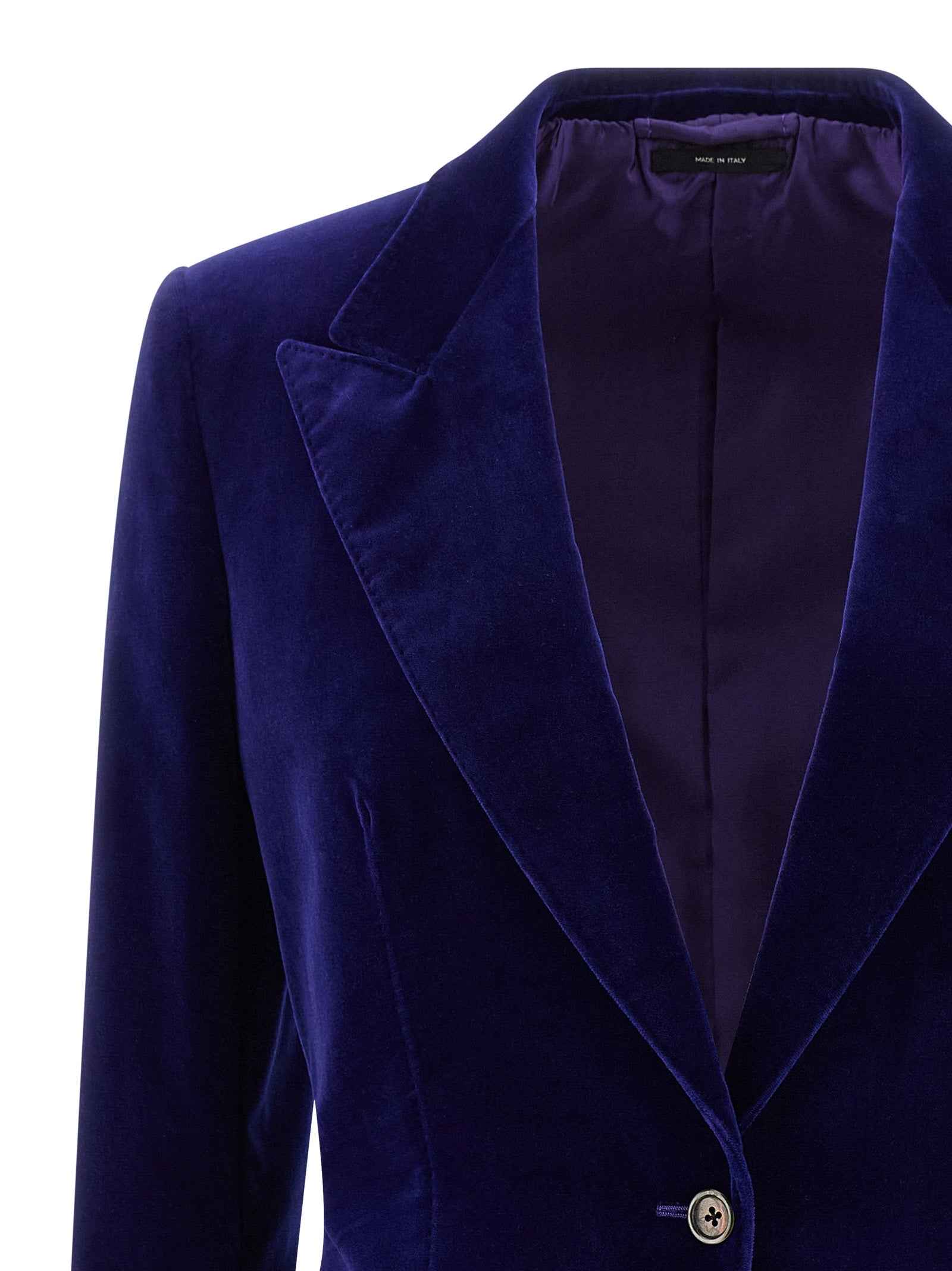 Tom Ford Blue Cotton Blazer