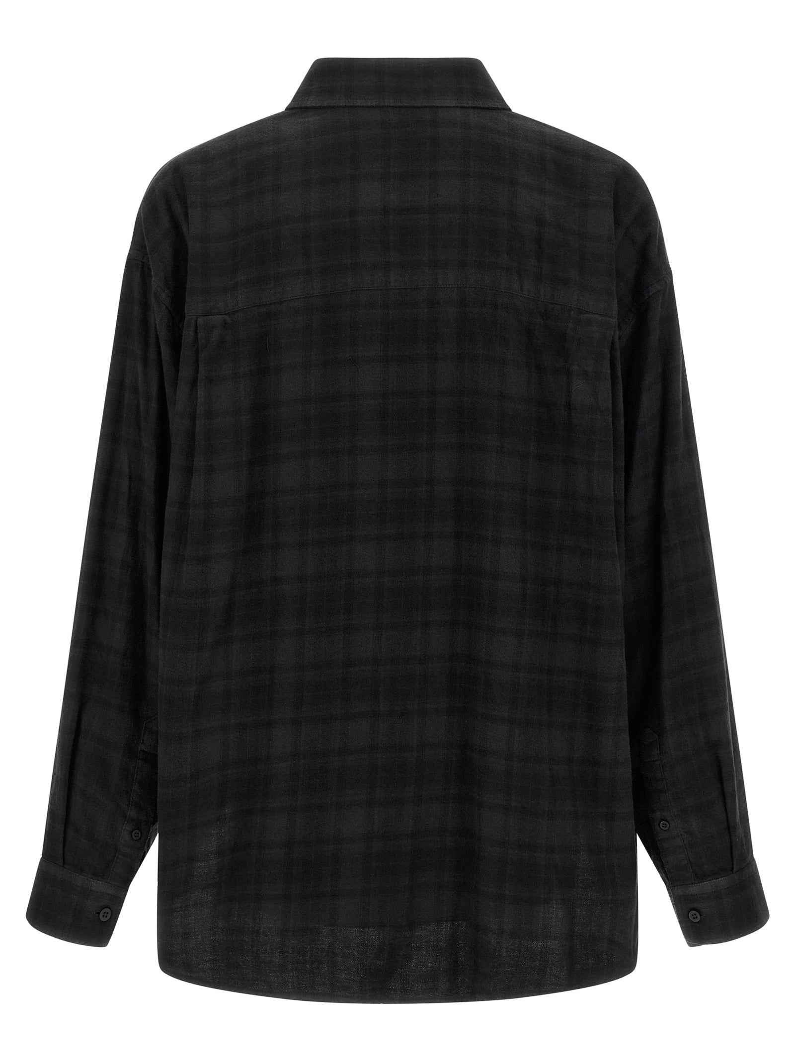 Balenciaga Black Cotton Blouse