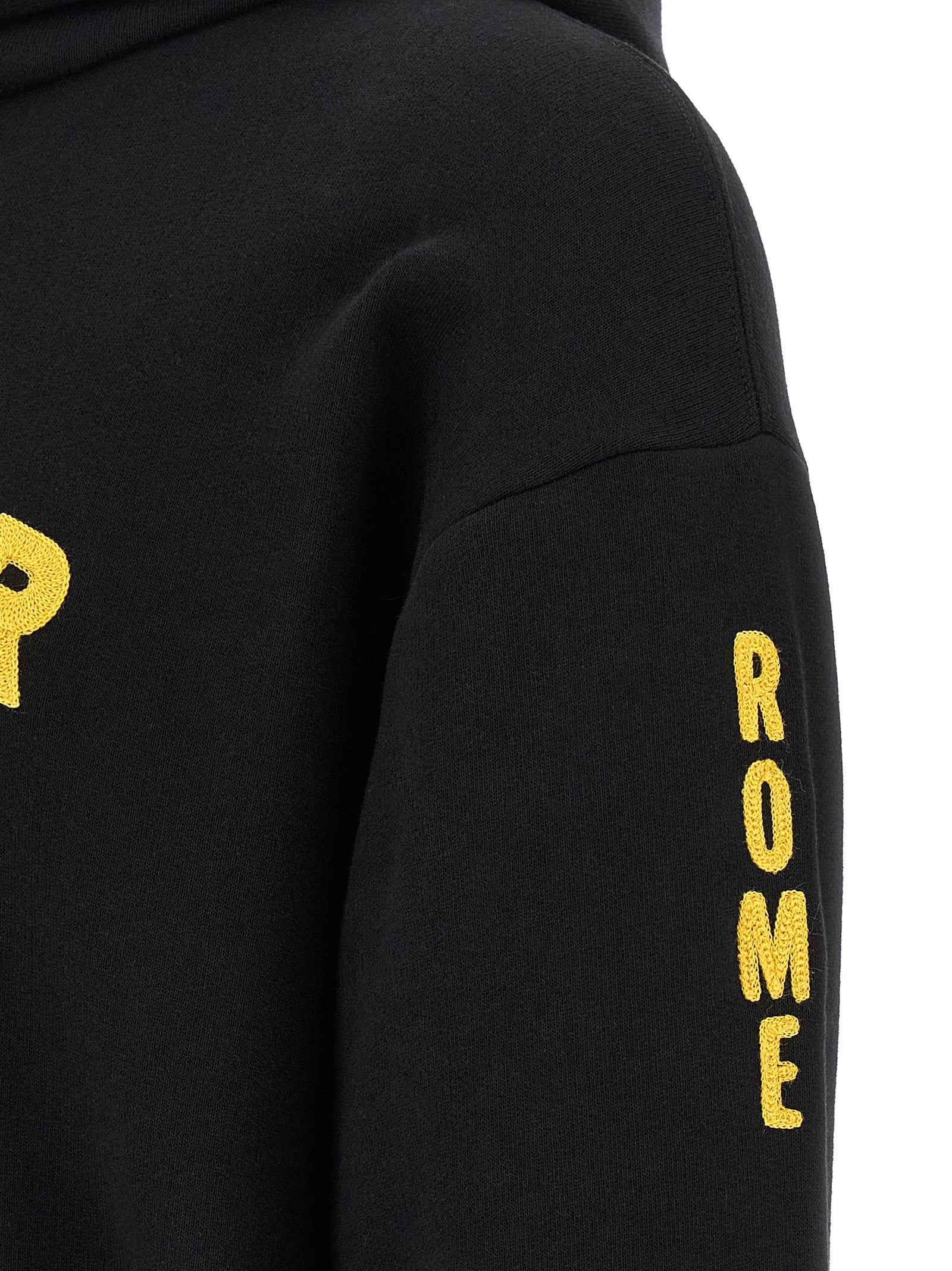 Valentino Garavani Black Cotton Sweatshirt