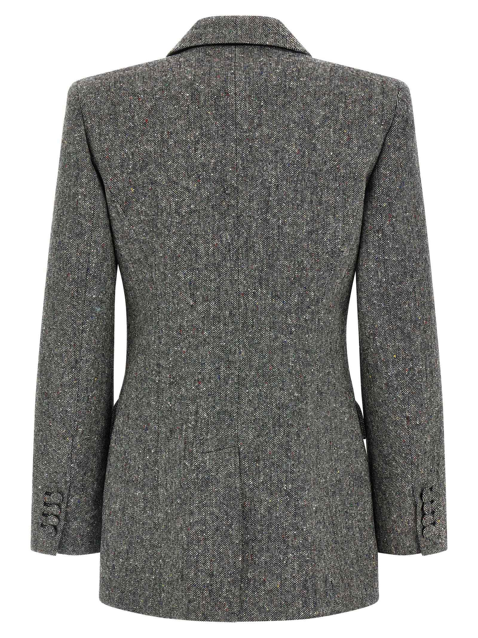 Valentino Garavani Gray Virgin Wool Blazer