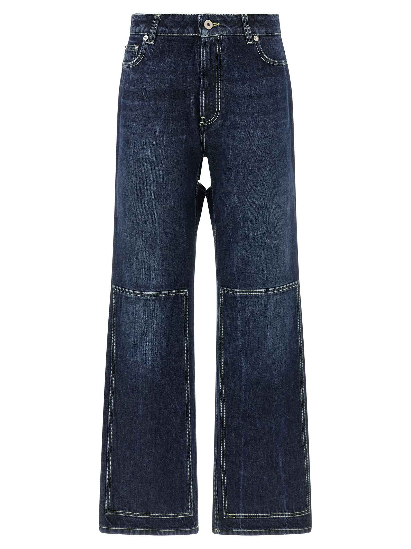 Jean Paul Gaultier Blue Cotton Jeans Denim