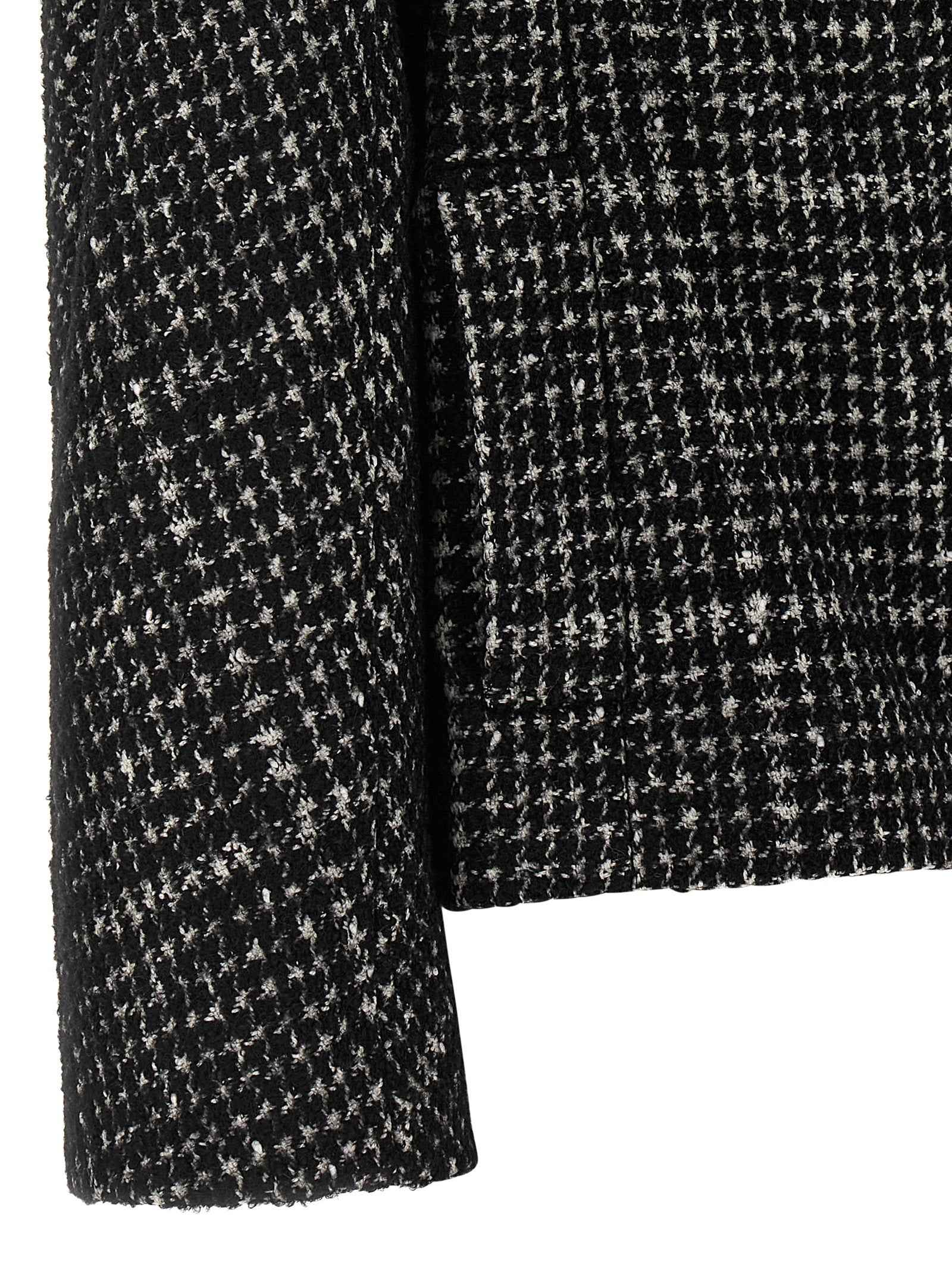 Dolce & Gabbana Bicolor Cotton Coat
