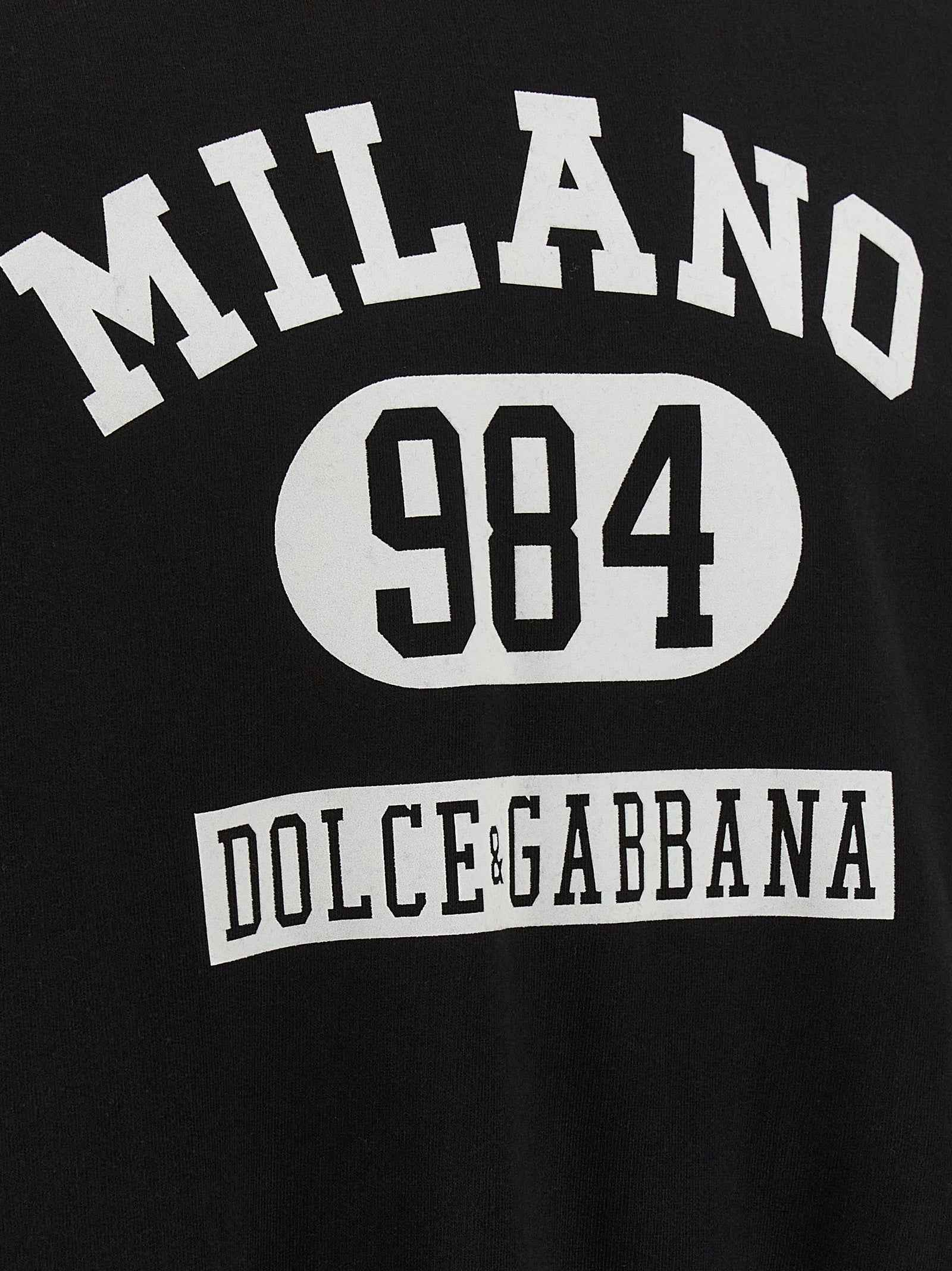 Dolce & Gabbana Bicolor Cotton Sweatshirt