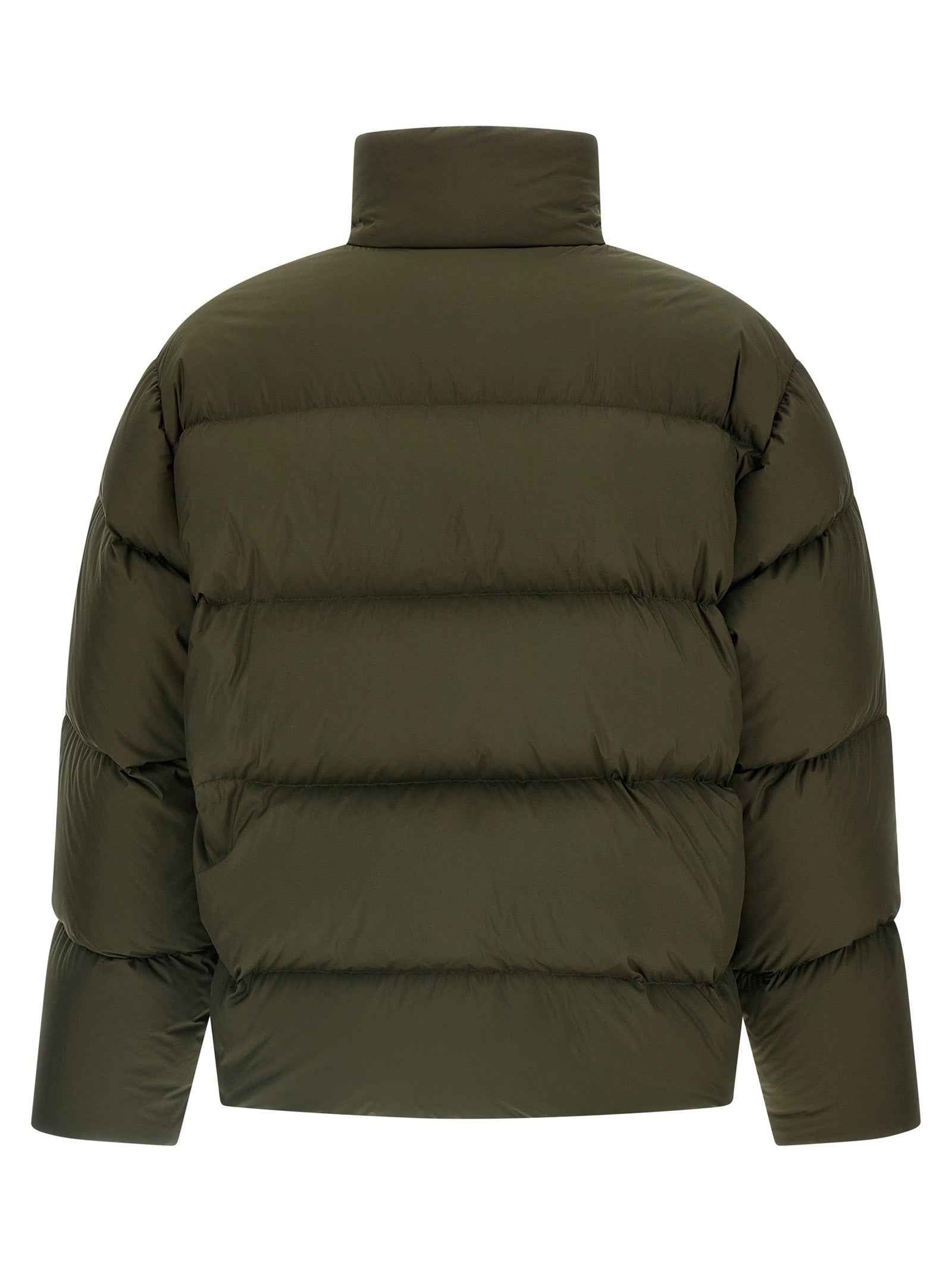 Saint Laurent Bicolor Polyester Full-Length Jacket