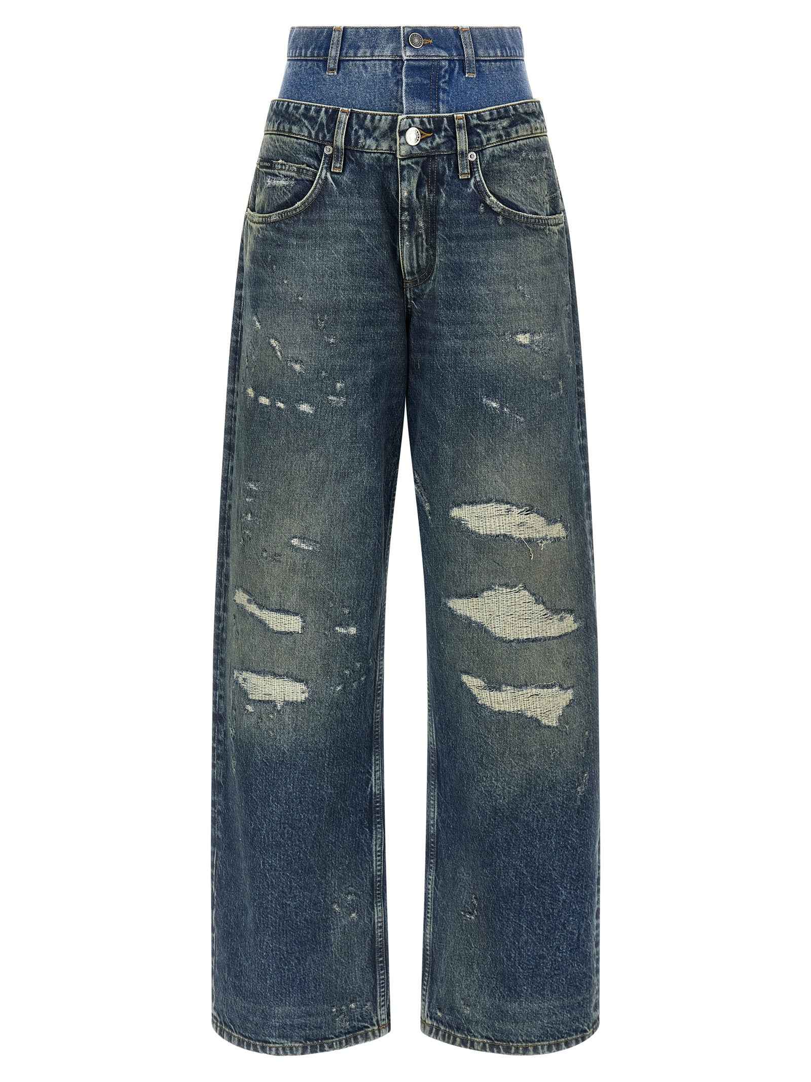 Dolce & Gabbana Blue Cotton Jeans Denim