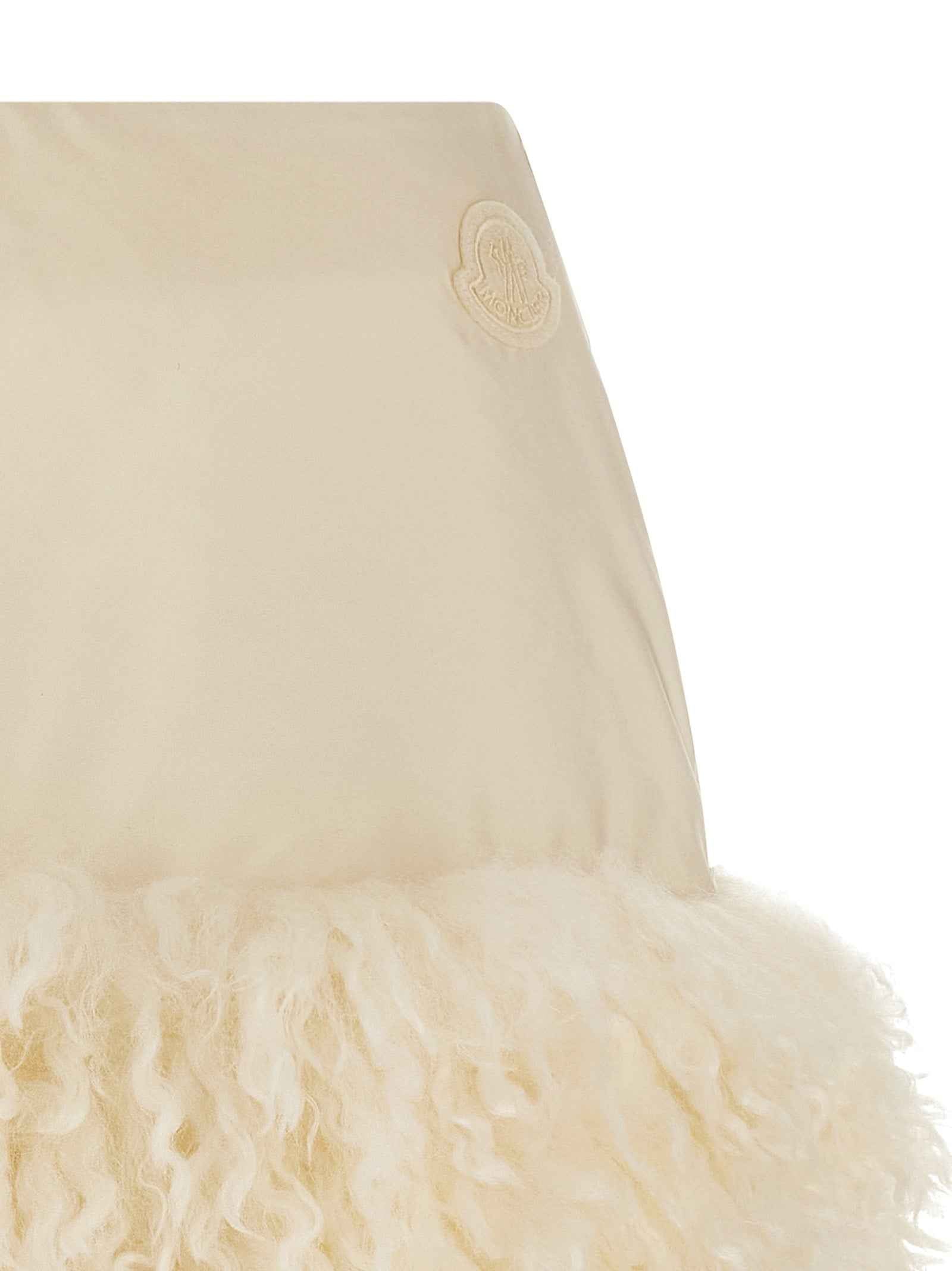 Moncler White Polyamide Long Skirt
