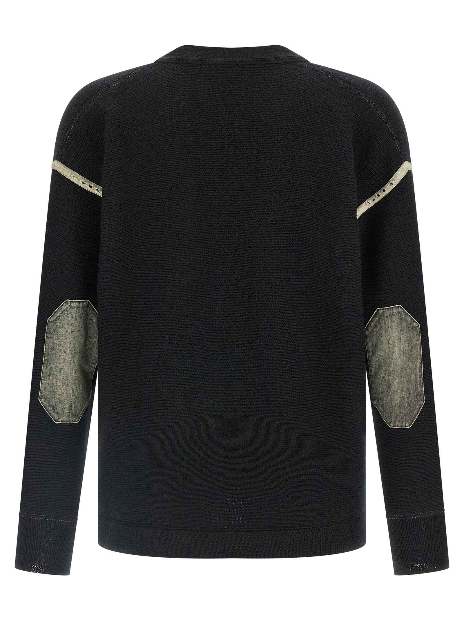 Maison Margiela Black Virgin Wool Cardigan