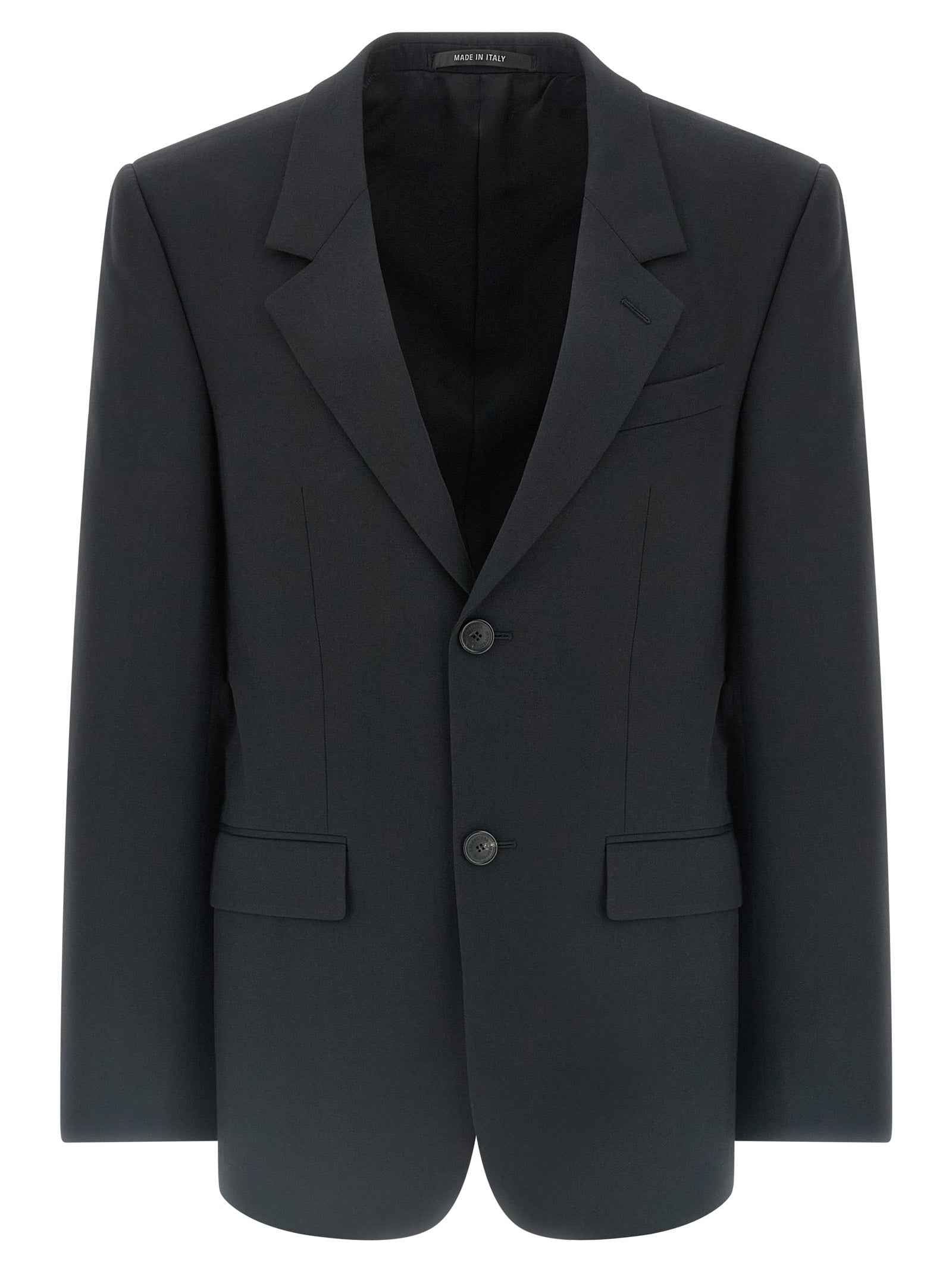 Balenciaga Black Wool Blazer