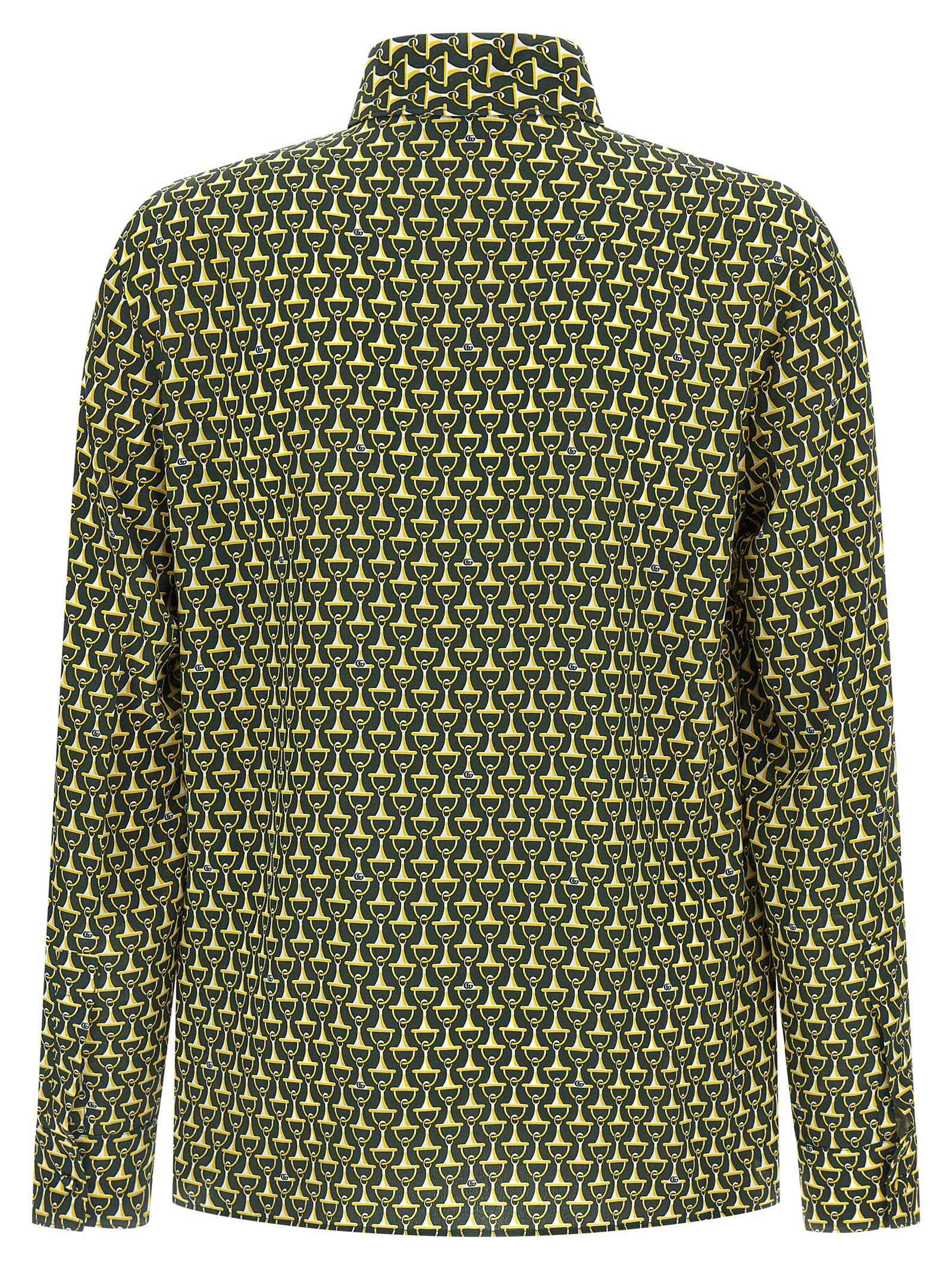 Gucci Bicolor Silk Blouse