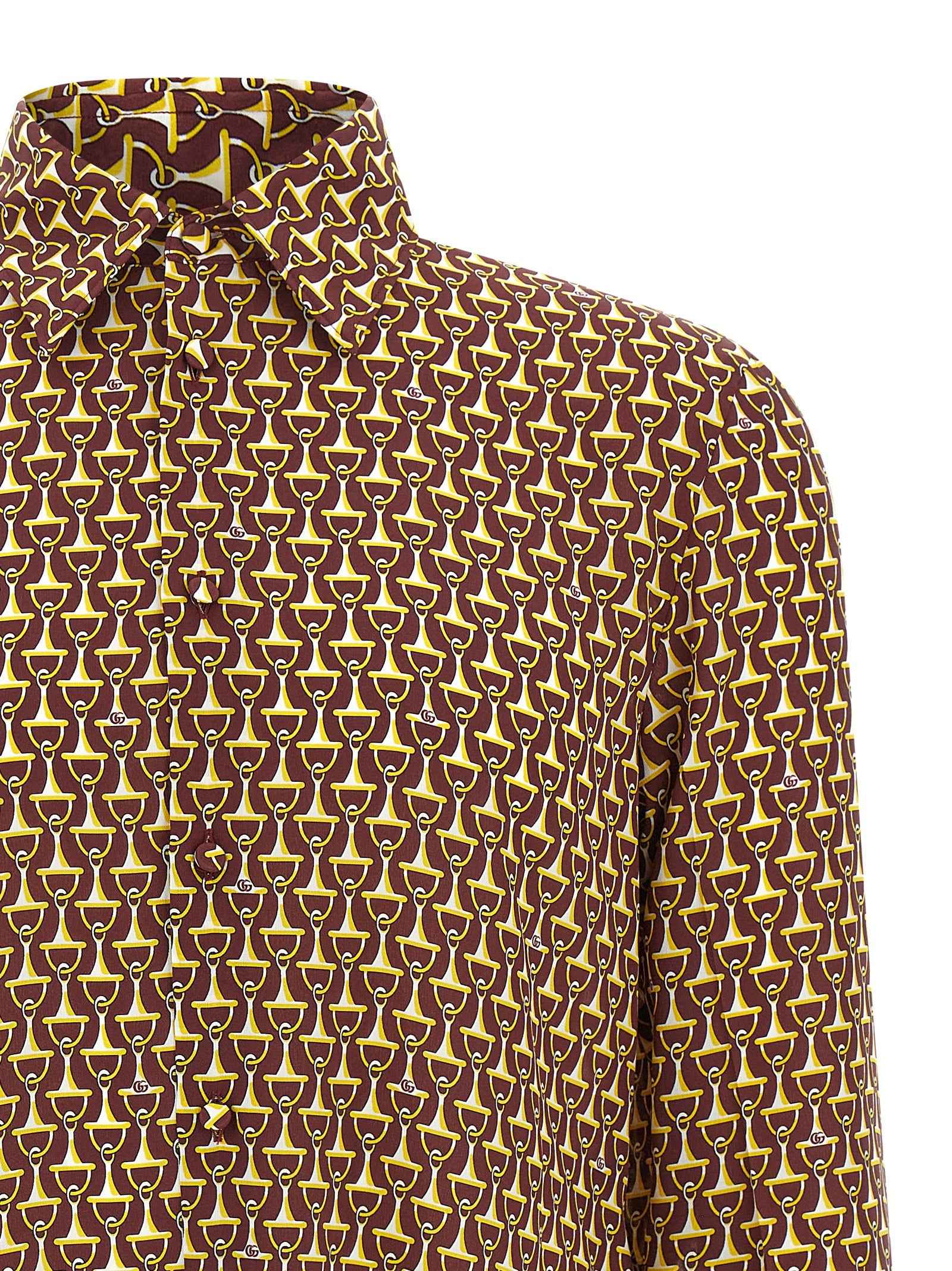 Gucci Multicolor Silk Blouse