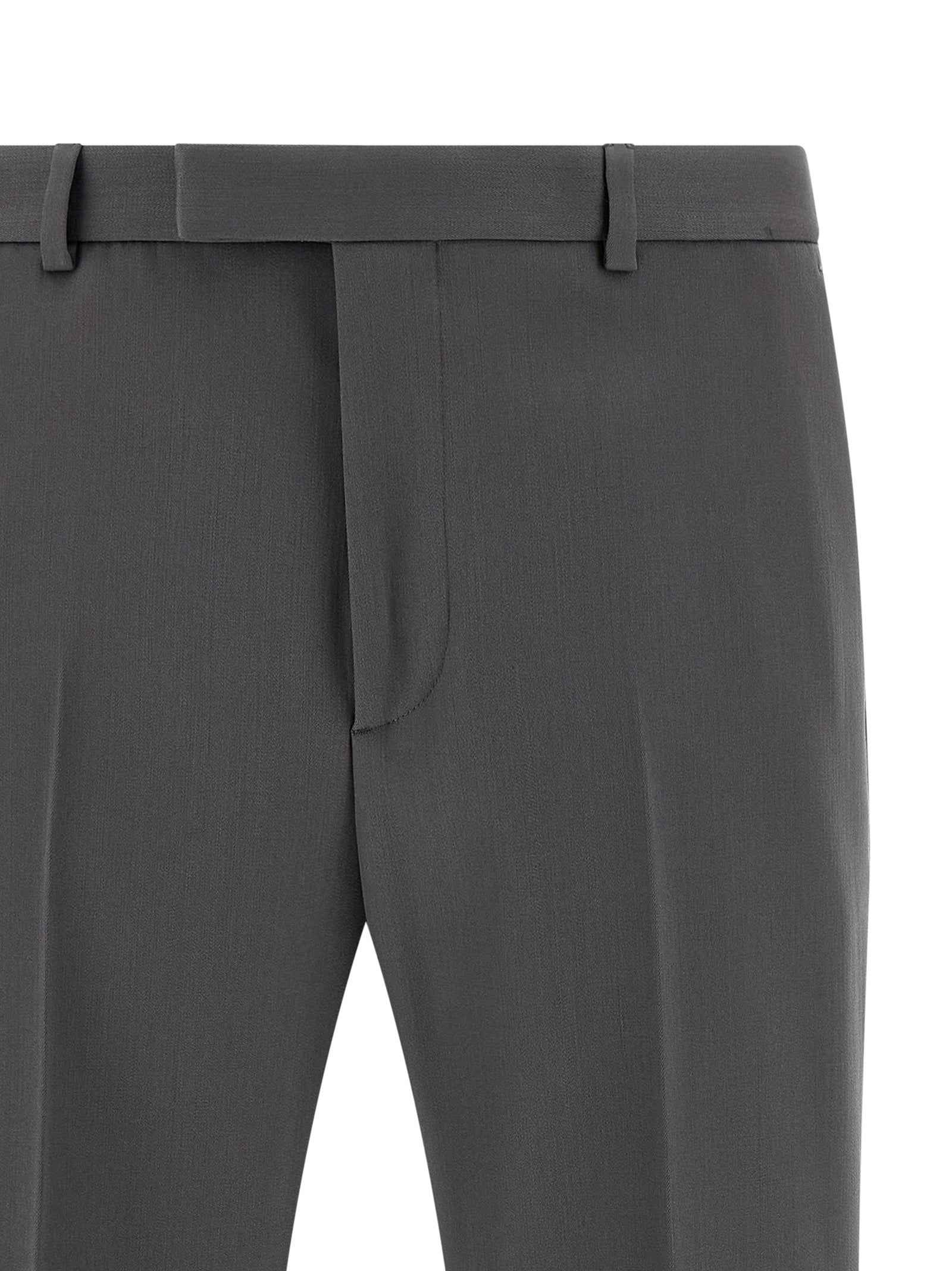 Gucci Gray Wool Dress Pants