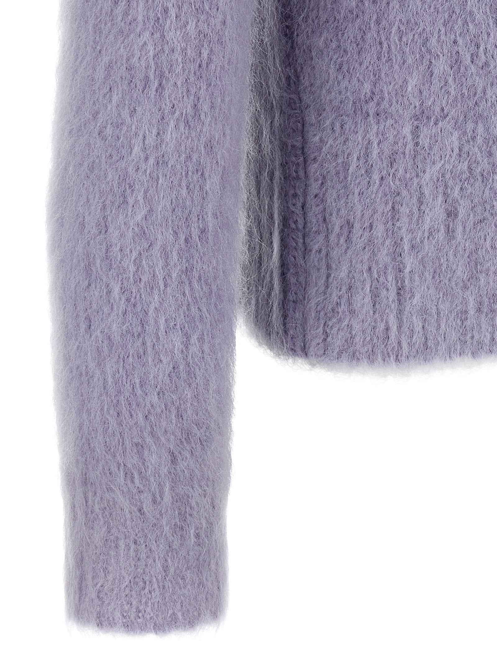 Gucci Purple Wool Cardigan