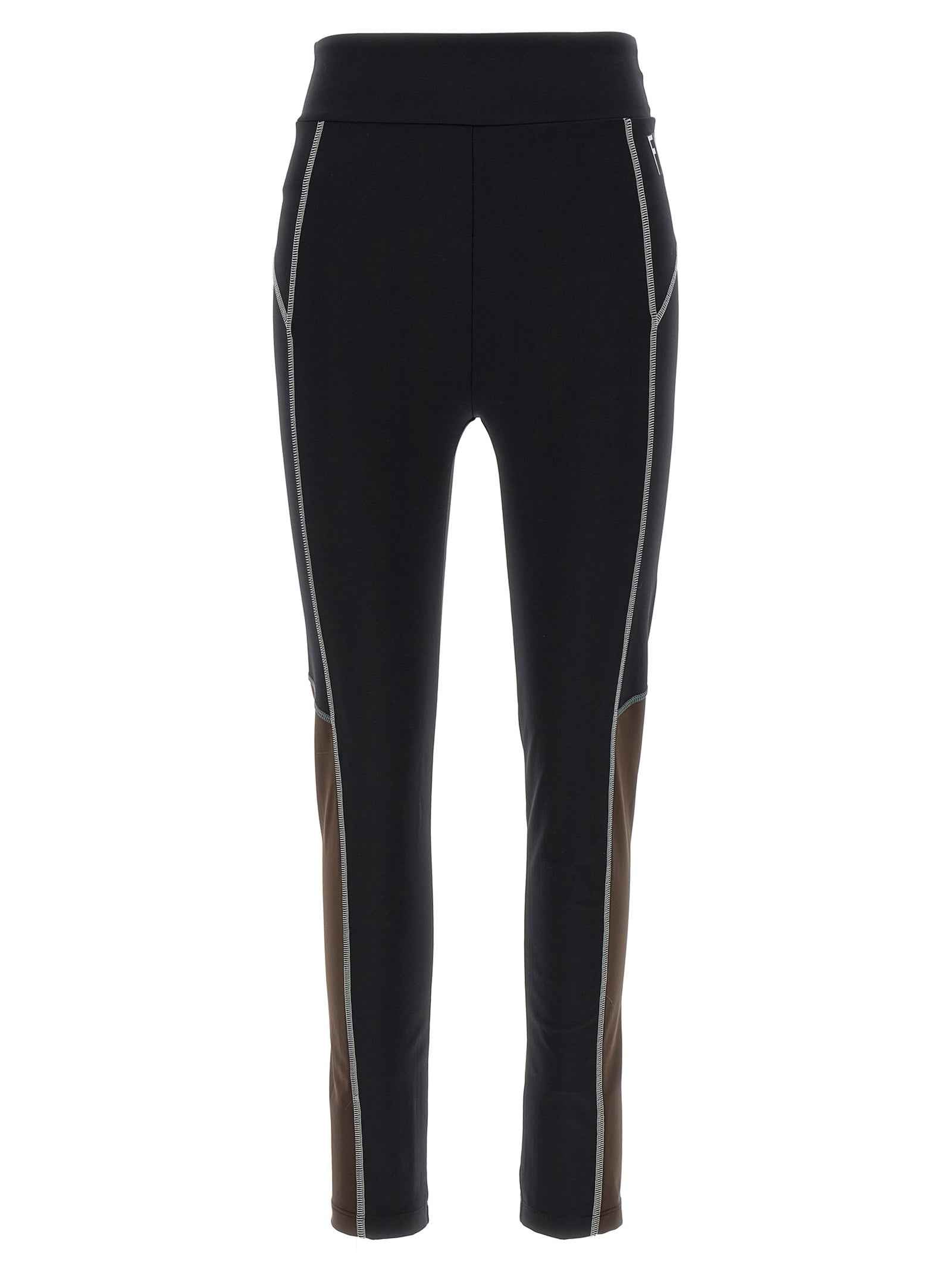 Fendi Black Polyamide Leggings