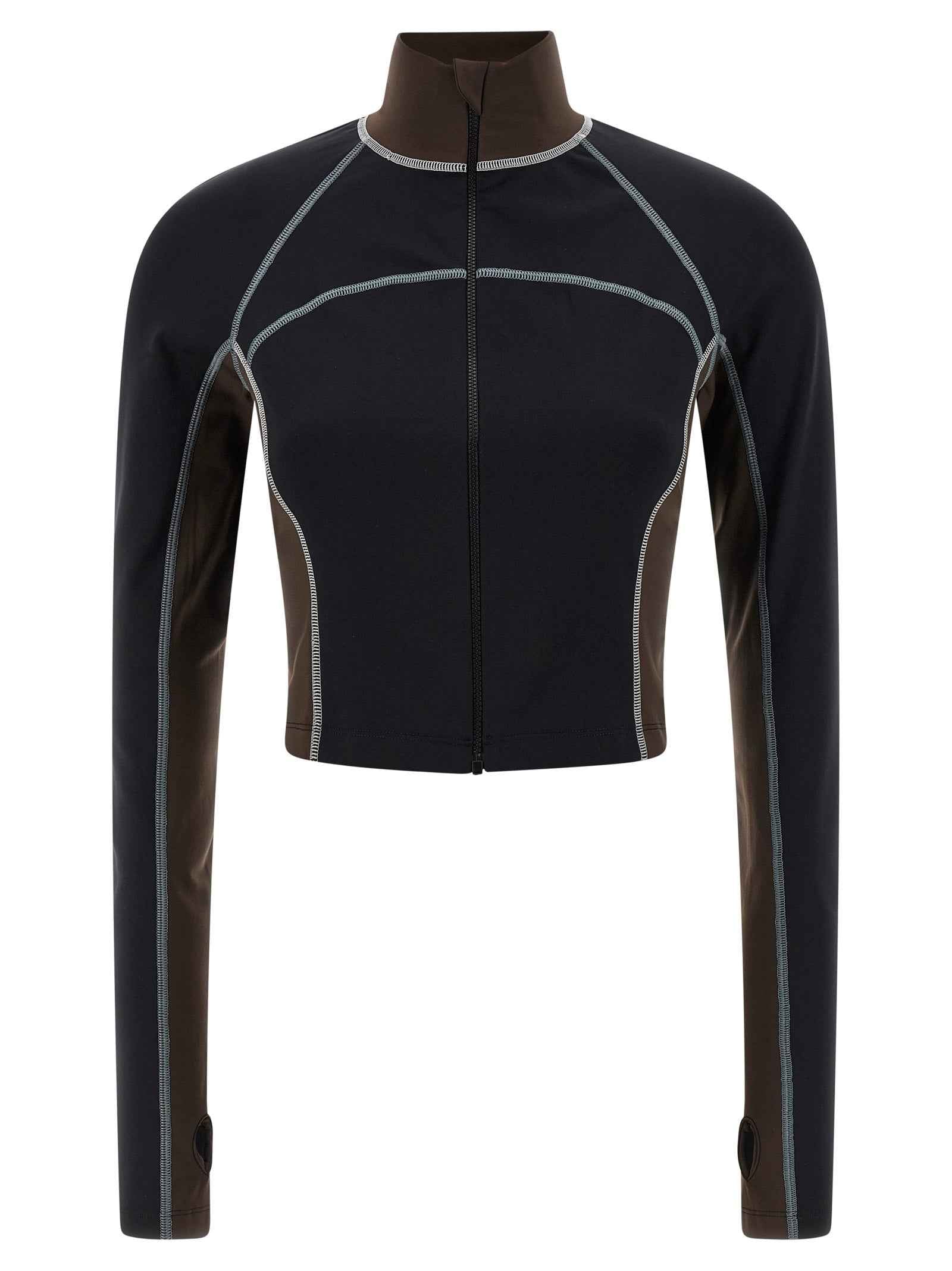 Fendi Black Polyamide Top