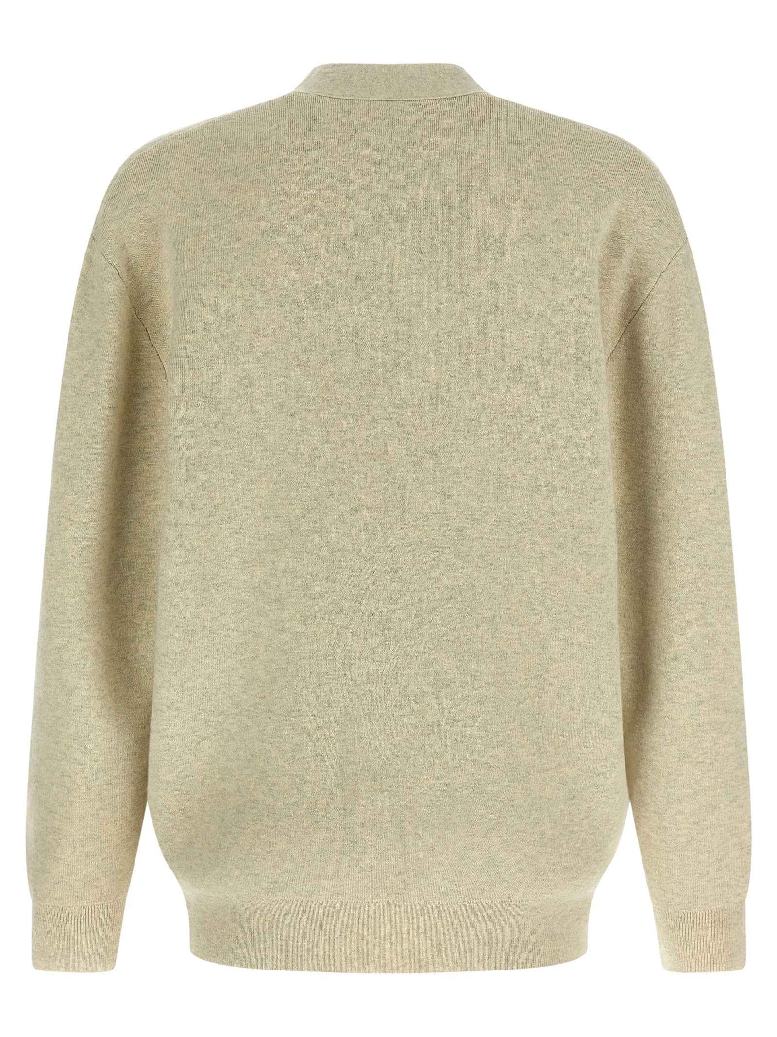 Isabel Marant Gray Cotton Cardigan