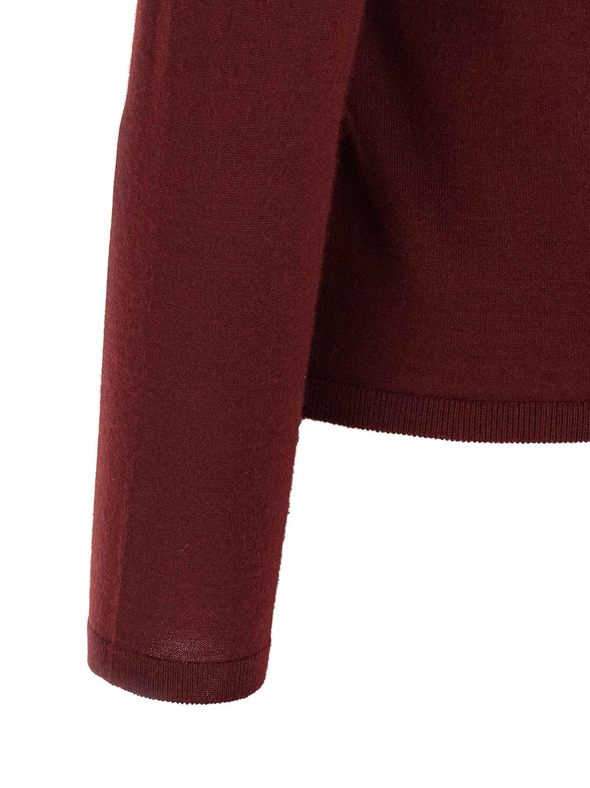 Max Mara Bordeaux Cashmere Cardigan