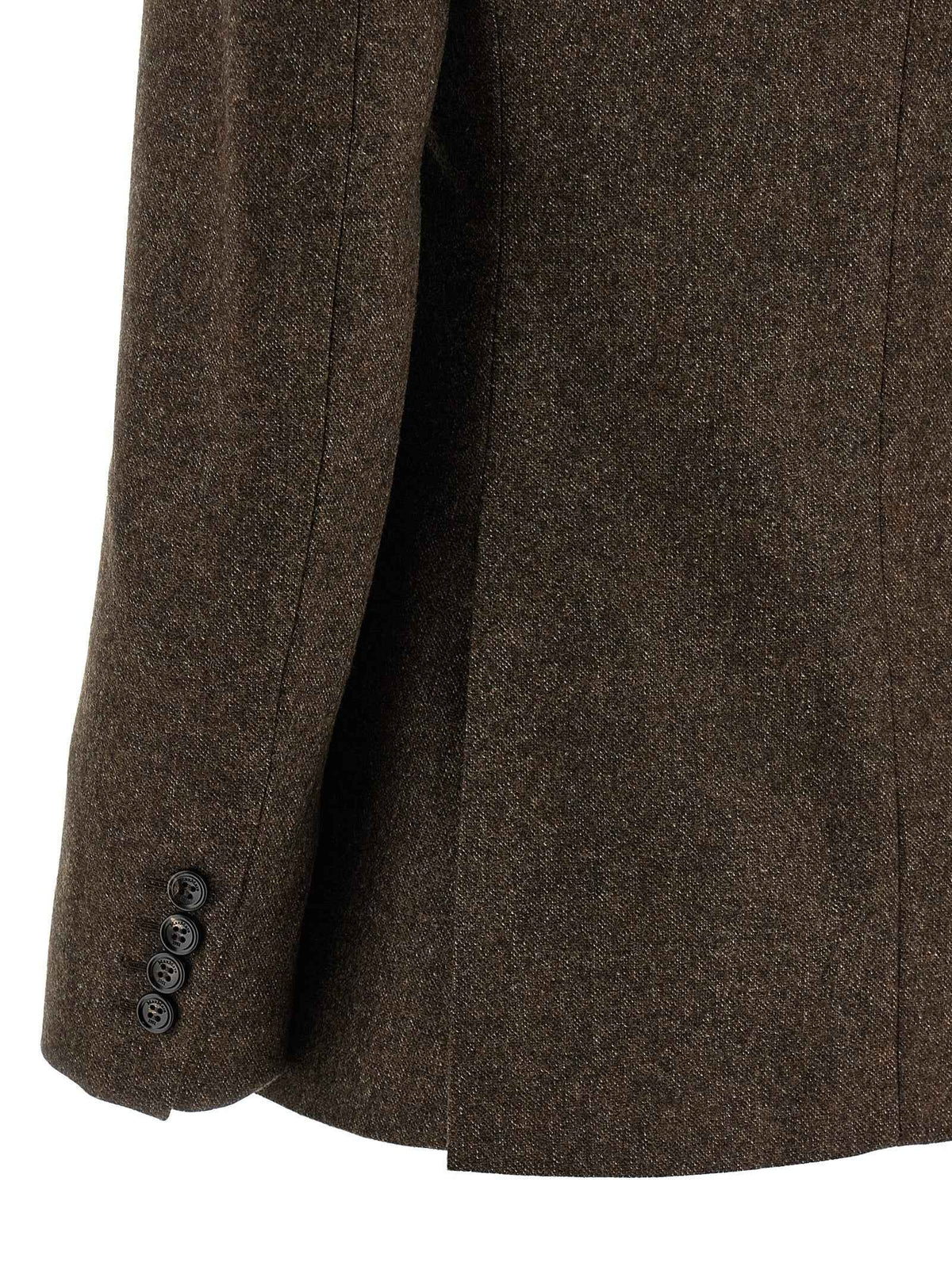 Max Mara Brown Virgin Wool Blazer