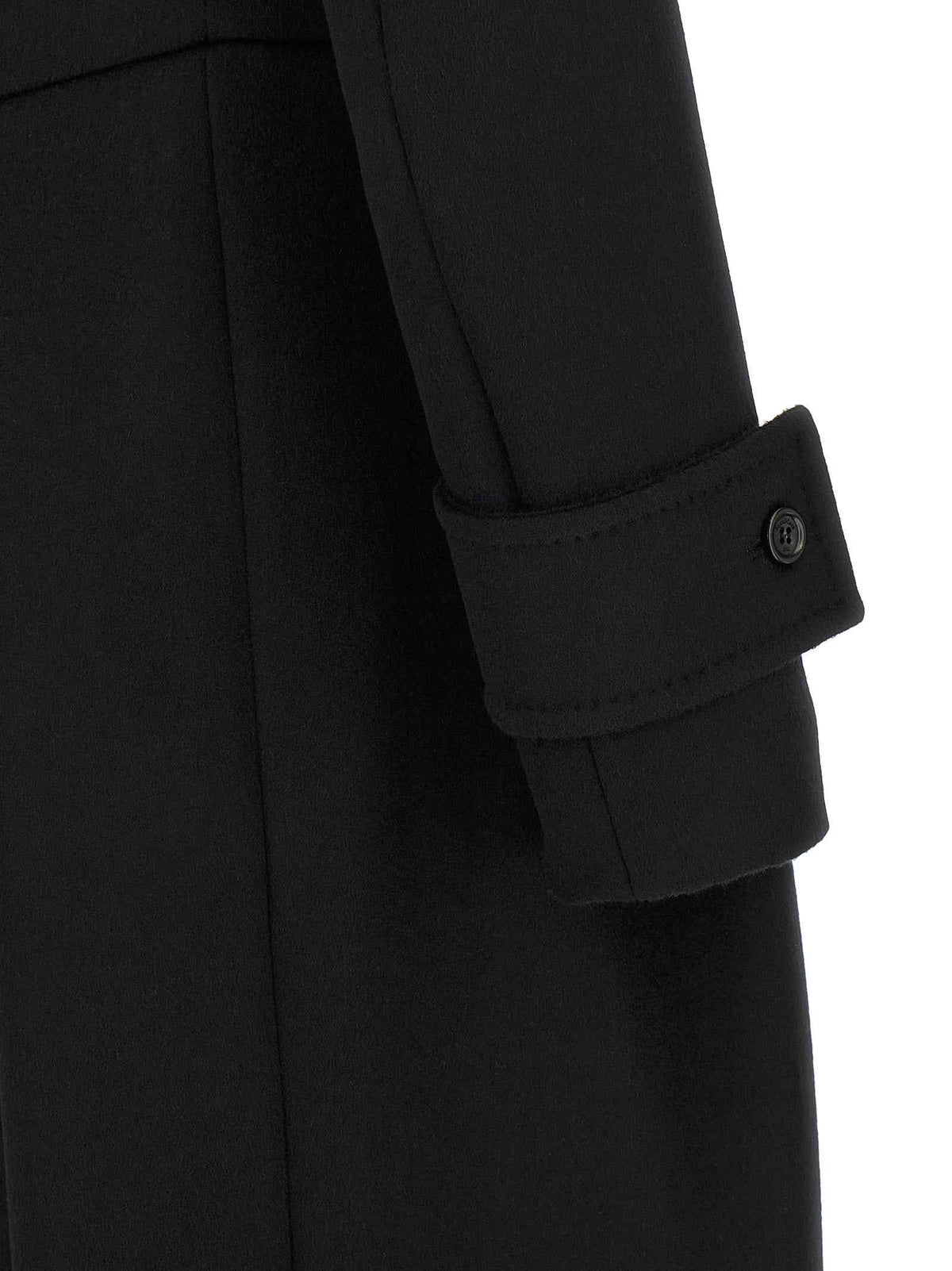 Max Mara Black Wool Coat