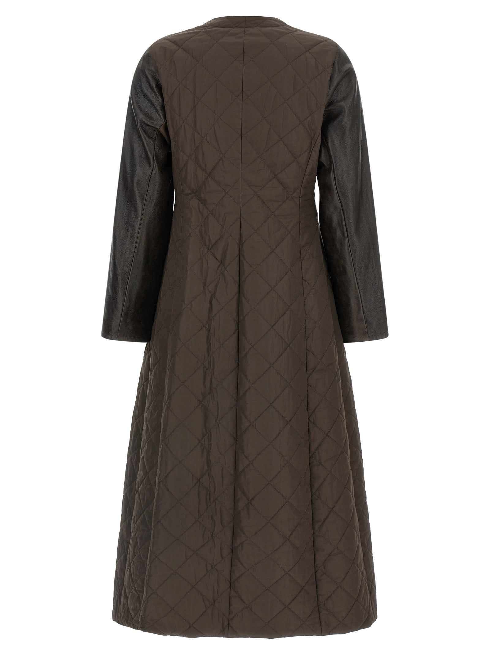 Max Mara Brown Polyamide Coat