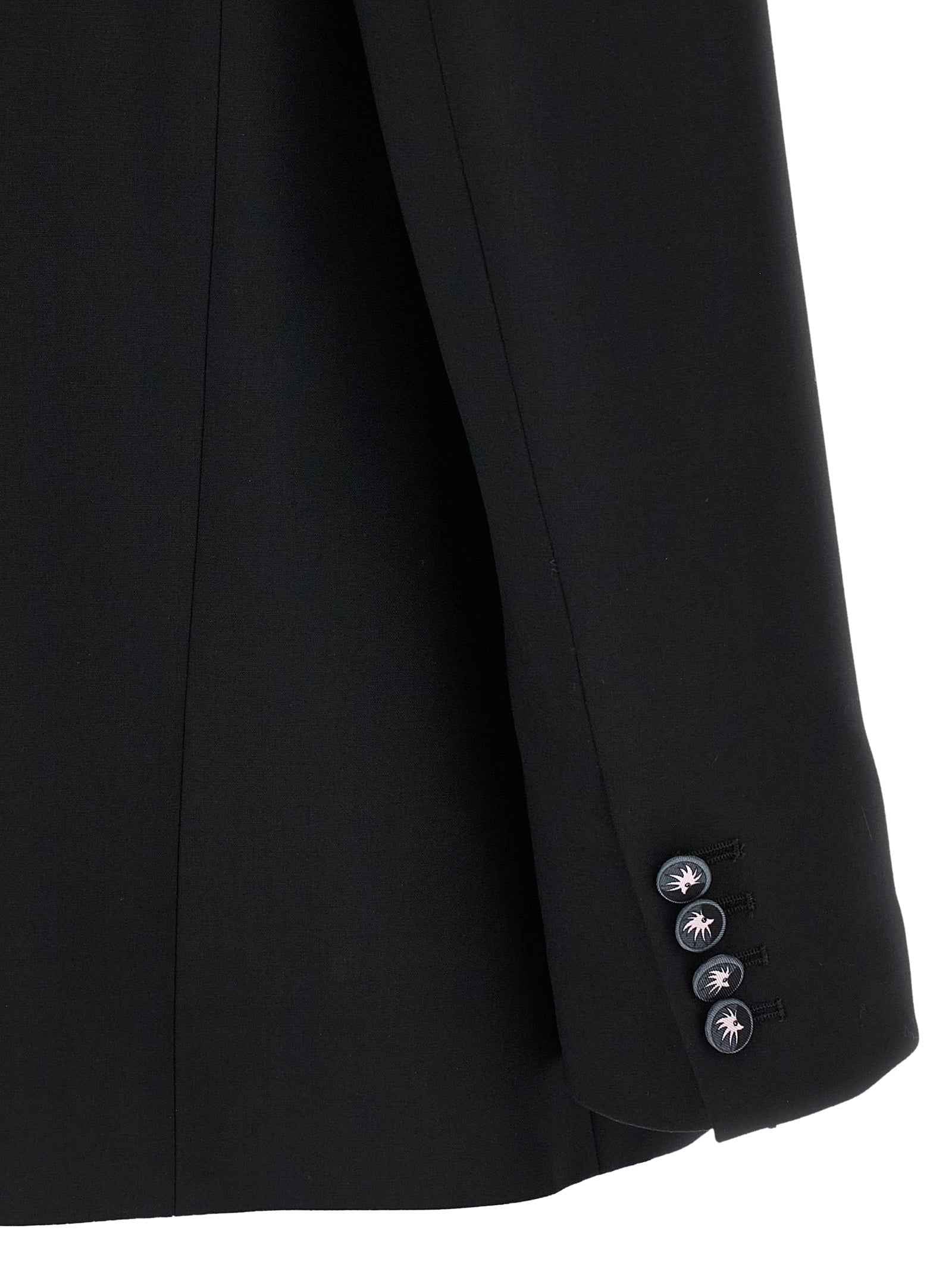 Emilio Pucci Black Virgin Wool Blazer