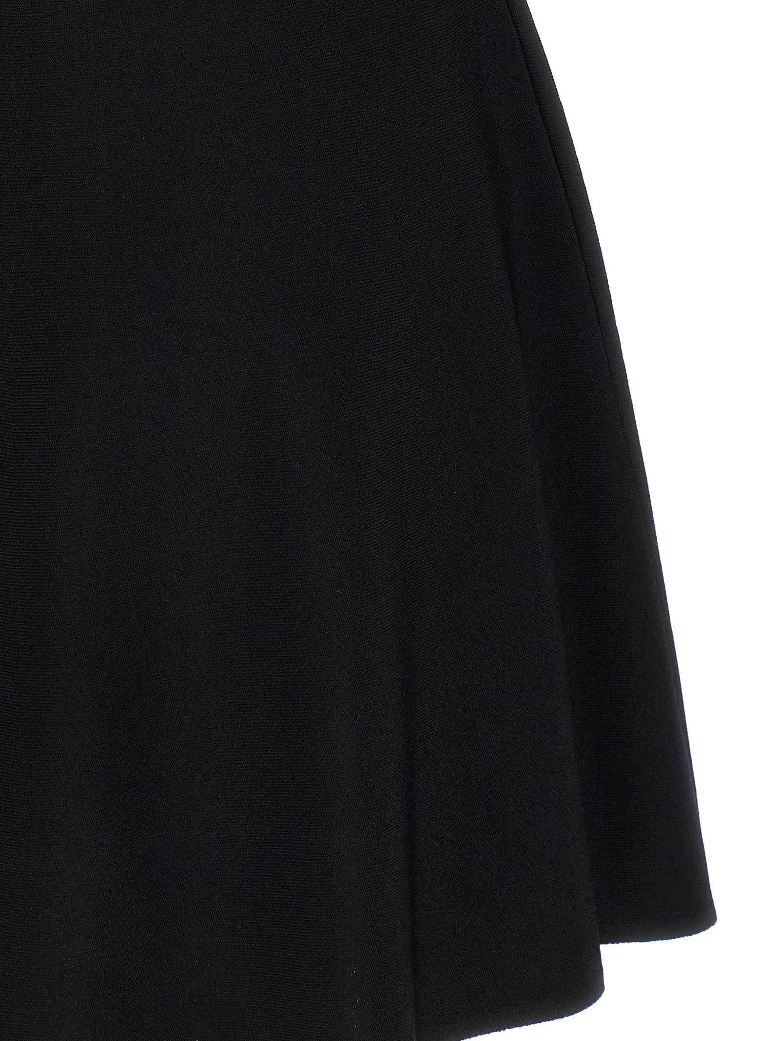 Valentino Garavani Black Viscose Short Dress