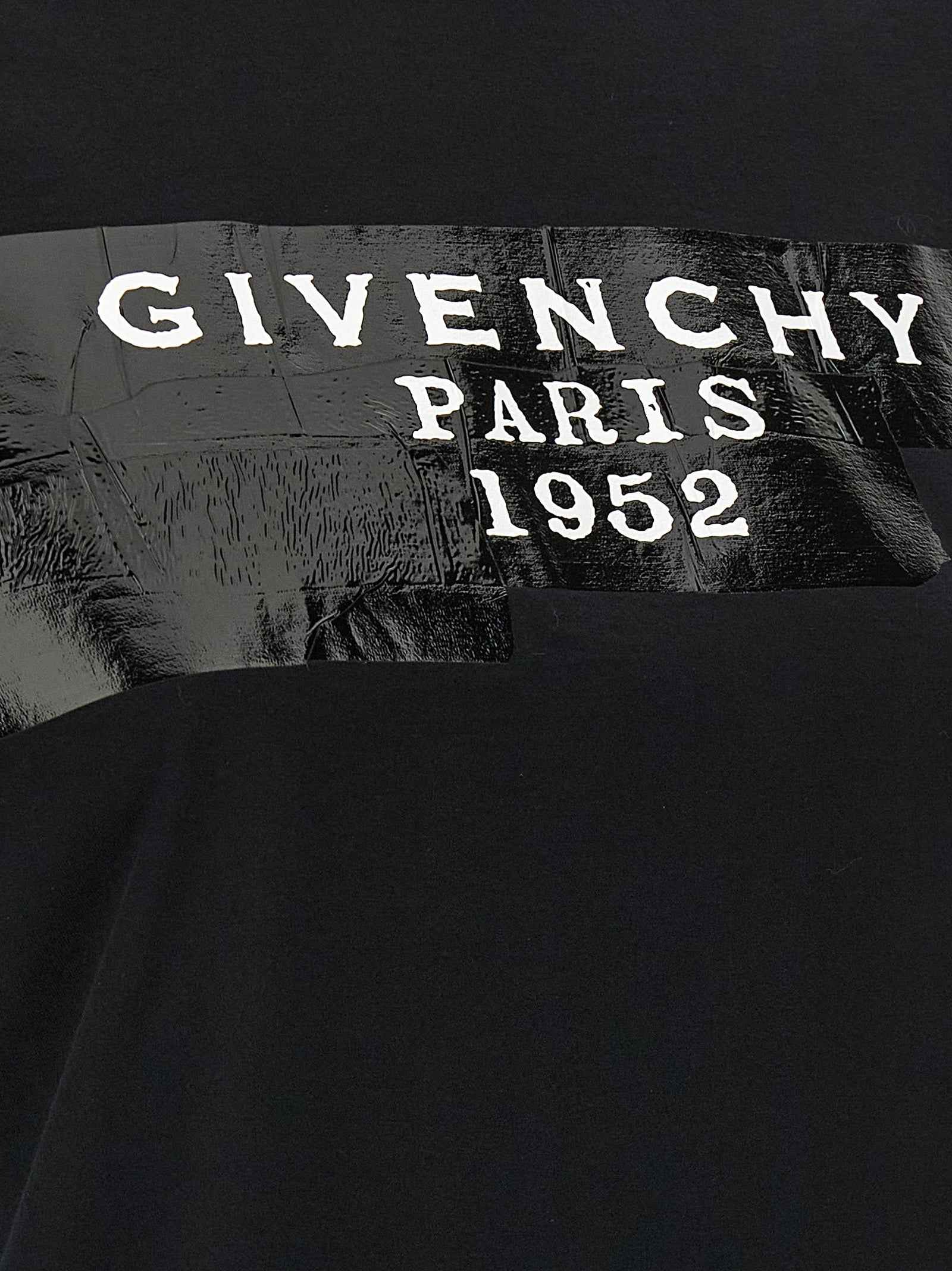 Givenchy Black Cotton T-Shirt