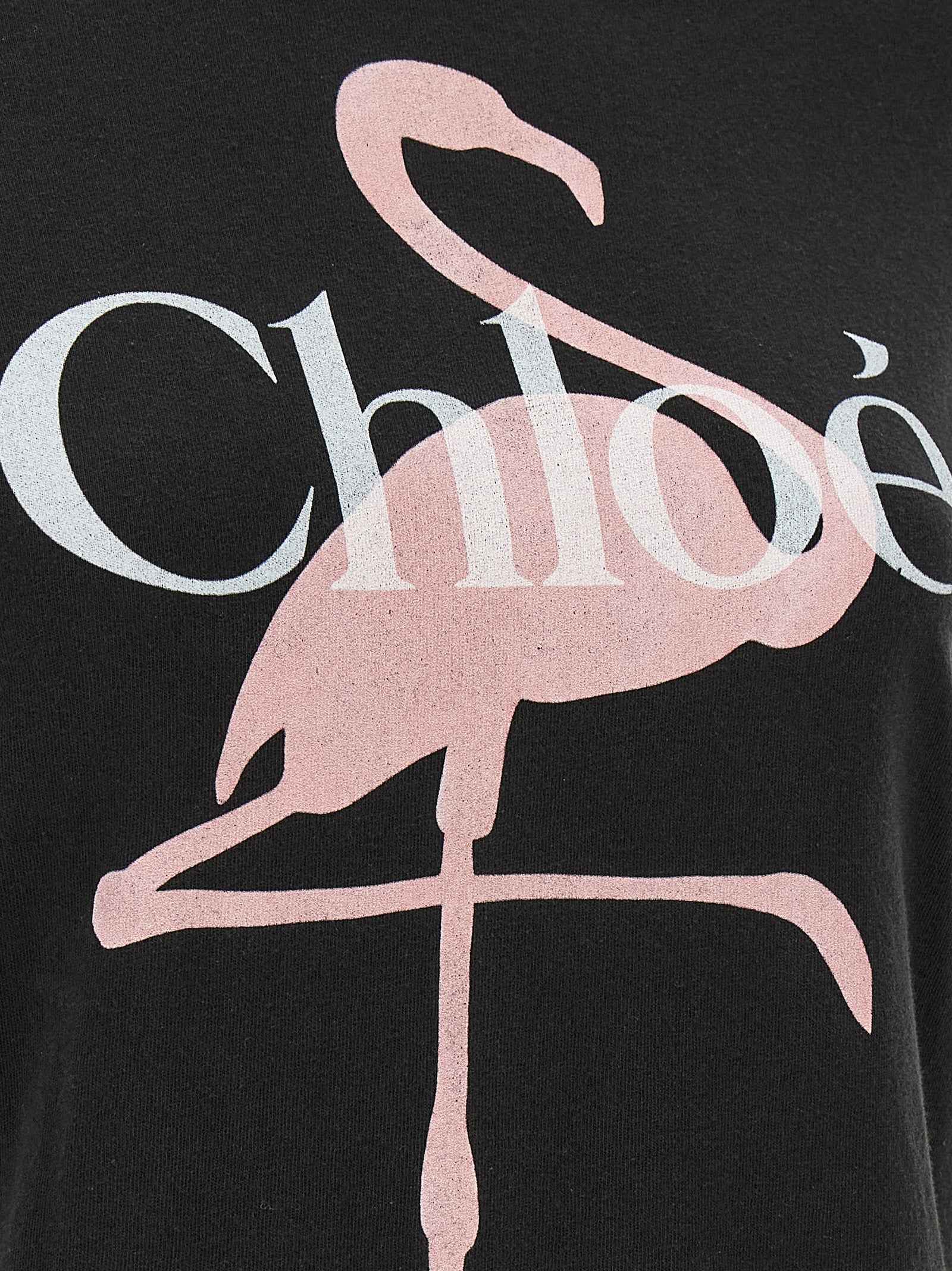 Chloé Black Cotton T-Shirt
