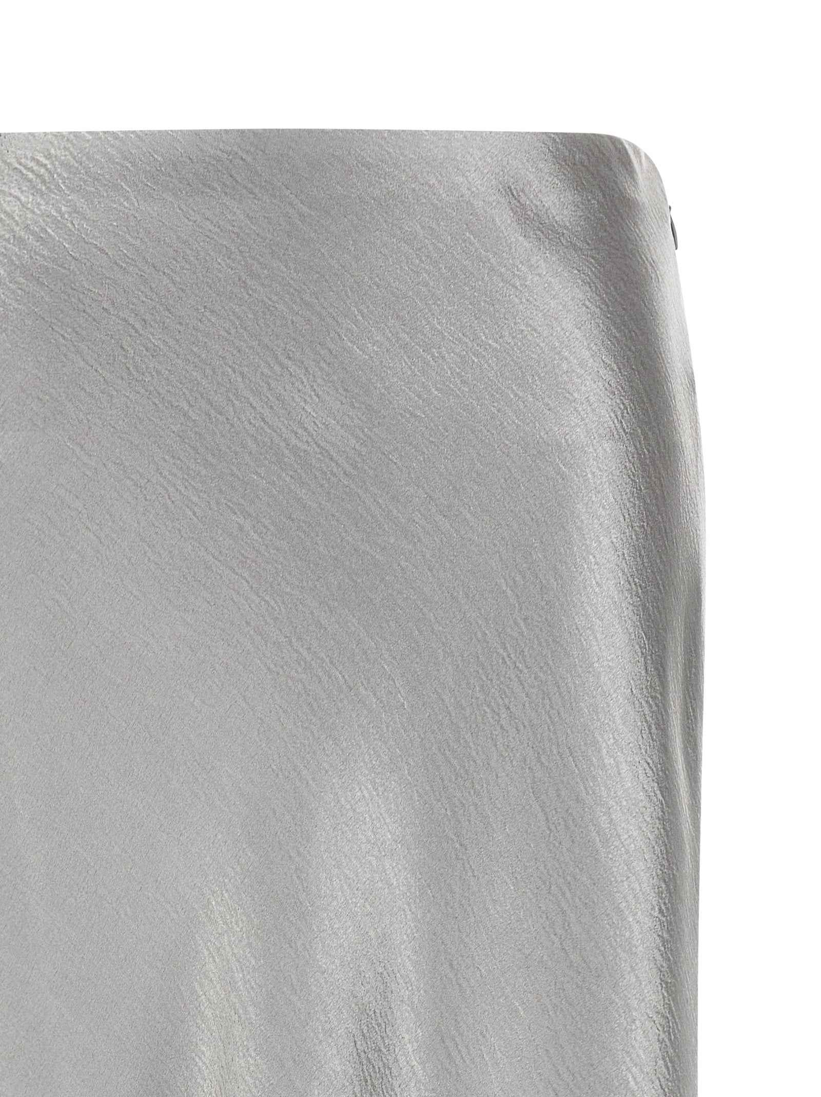 Tory Burch Gray Polyester Midi Skirt