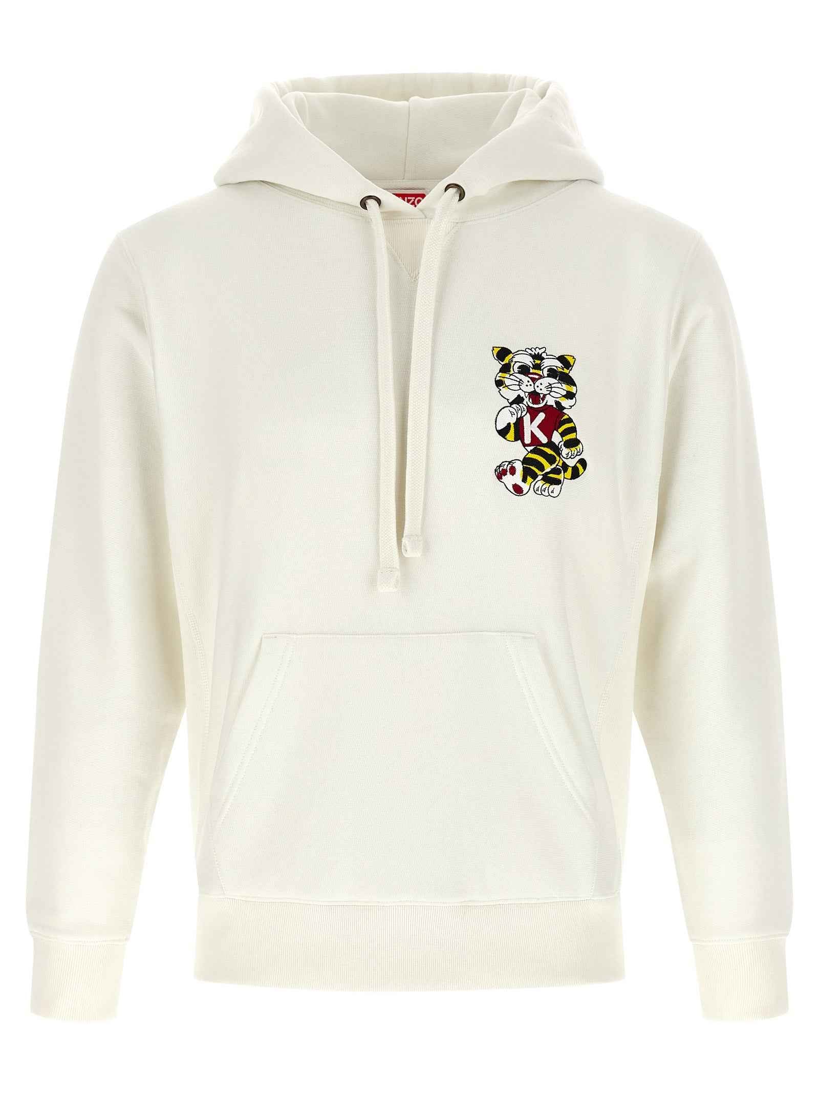 Kenzo White Cotton Sweatshirt